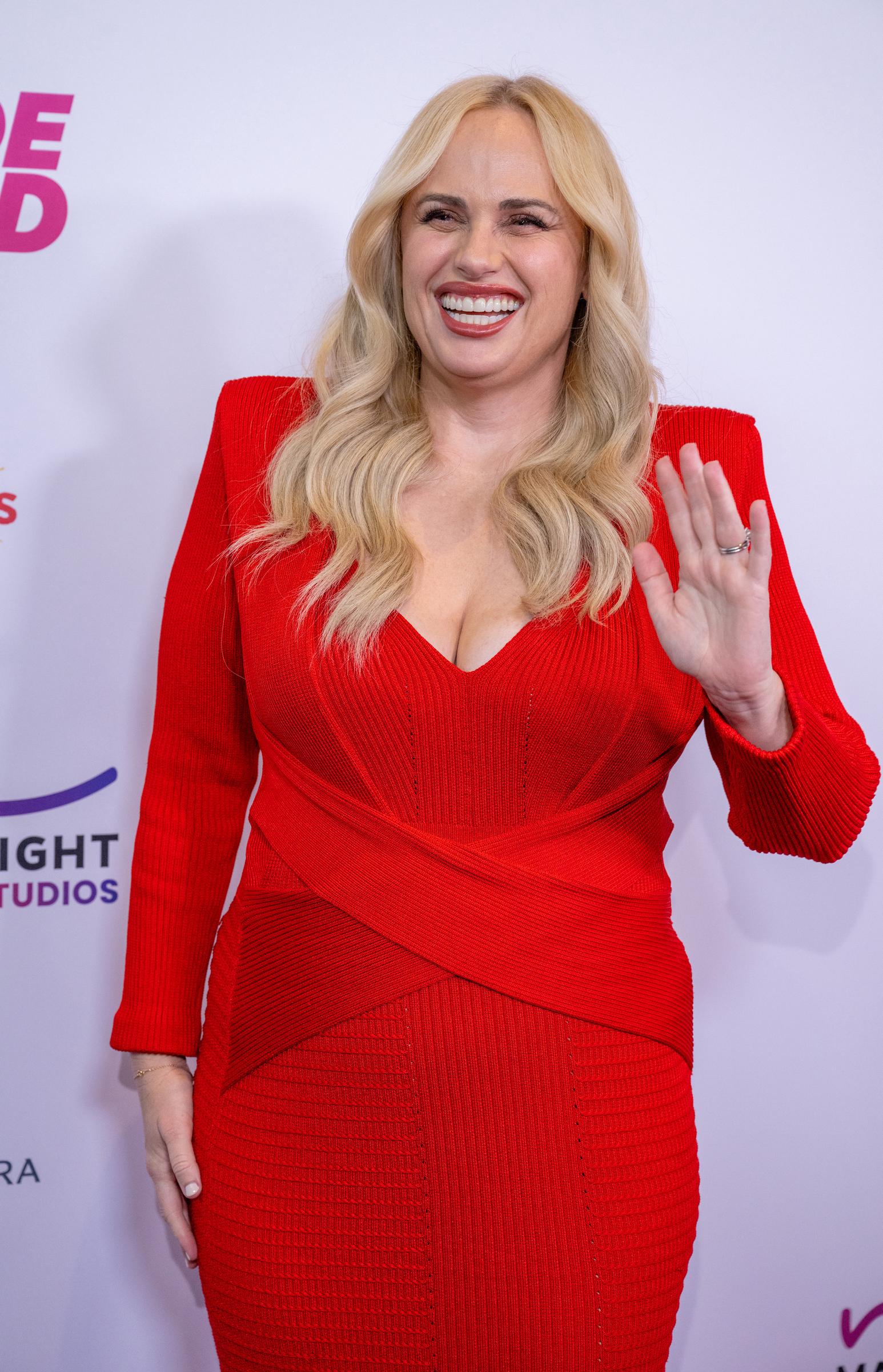 Rebel Wilson attends the premiere of "Bride Hard" at Directors Guild Of America on June 18, 2025 in Los Angeles, California. | Source: Getty Images