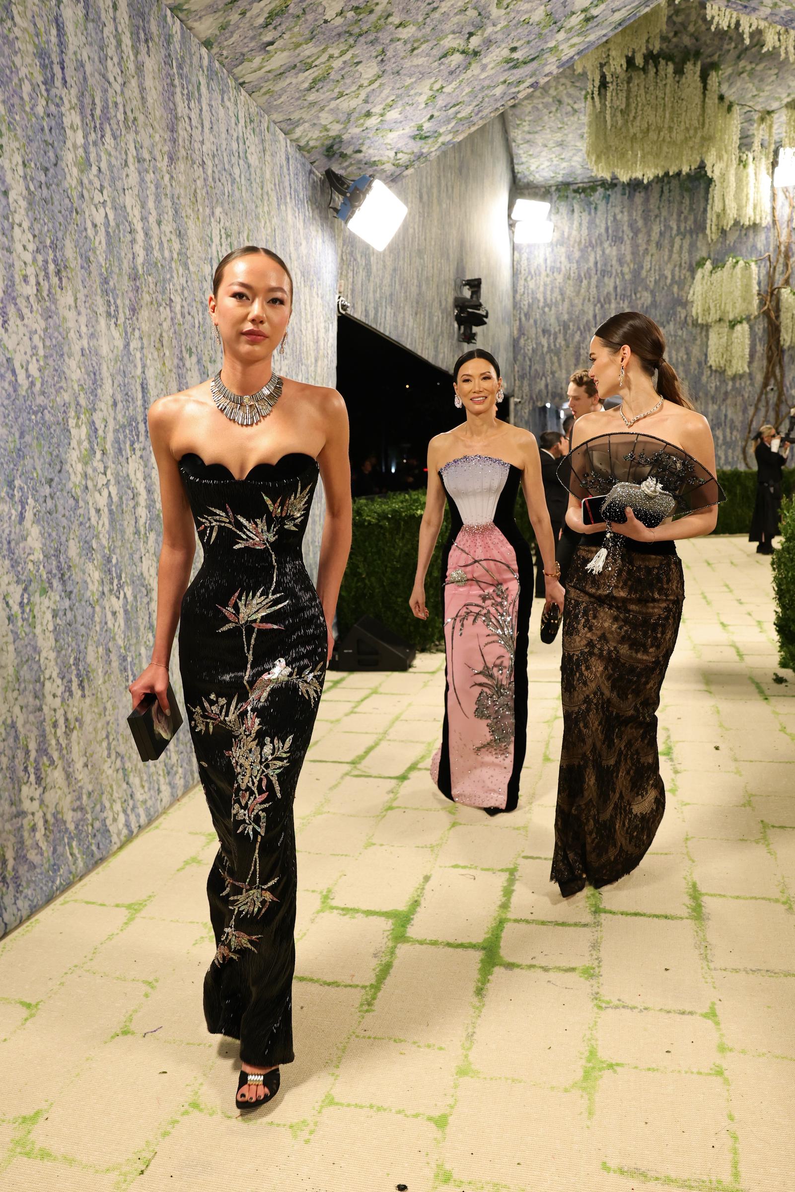 Chloe Murdoch, Wendi Murdoch and Grace Murdoch depart the 2026 Met Gala celebrating "Costume Art" at the Metropolitan Museum of Art on May 4, 2026 in New York City | Source: Getty Images