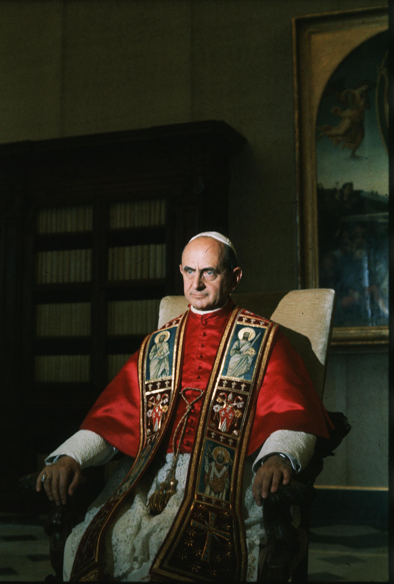 Pope Paul VI circa 1963. | Source: Getty Images