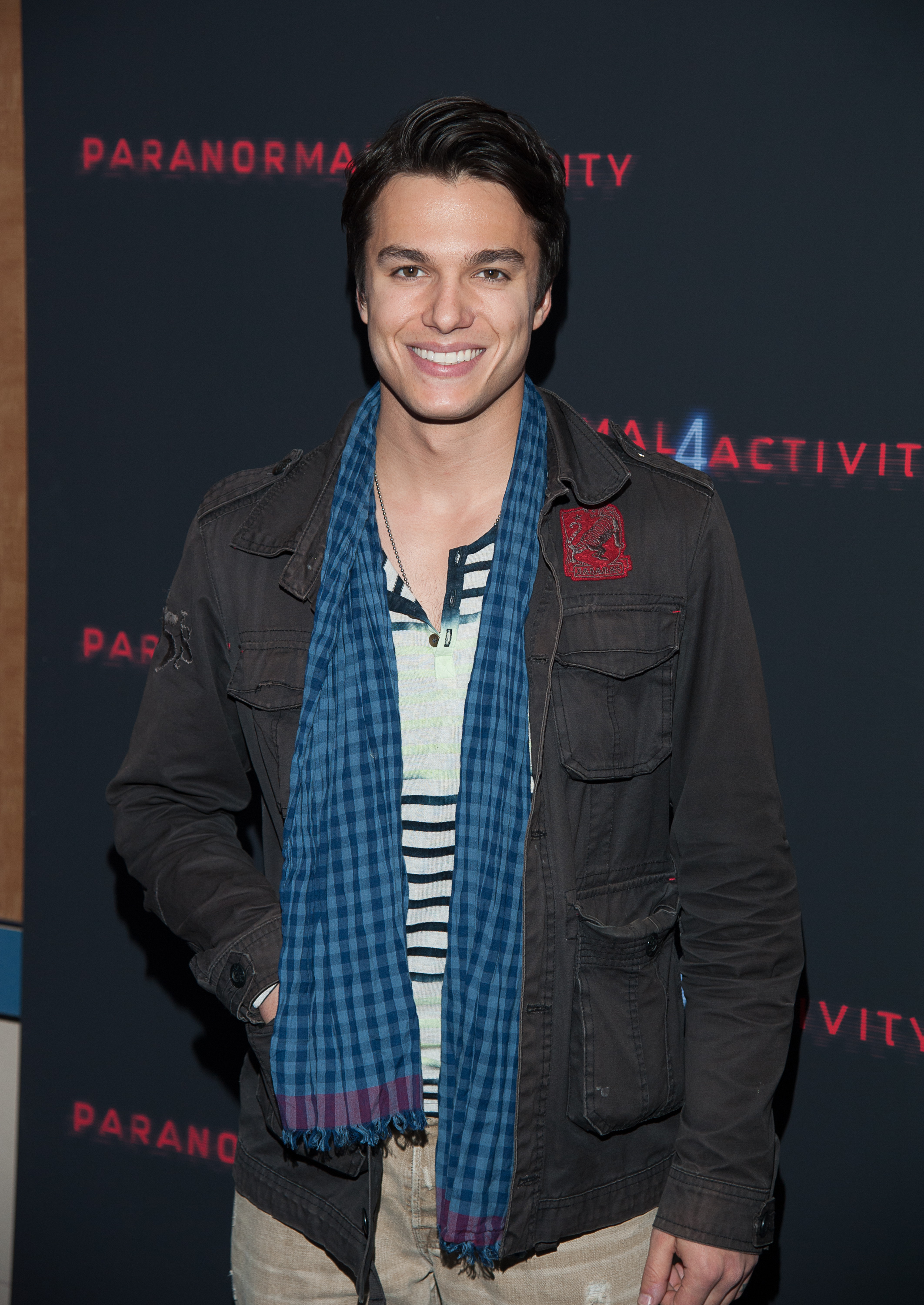 Chris Riggi attends the "Paranormal Activity 4" New York Screening at Regal E-Walk Stadium 13 on October 16, 2012, in New York City. | Source: Getty Images