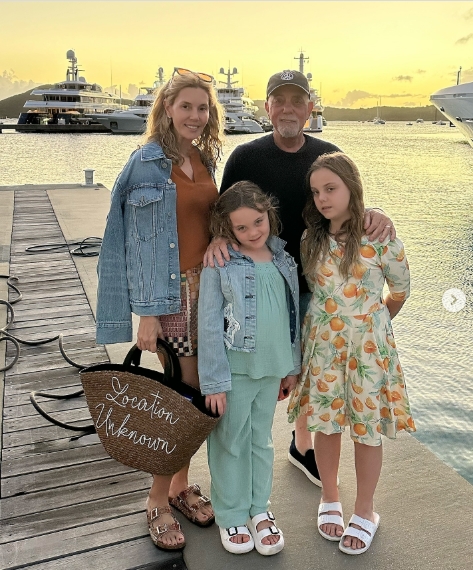 Billy Joel and his family from a post dated May 9, 2025. | Source: Instagram/billyjoel