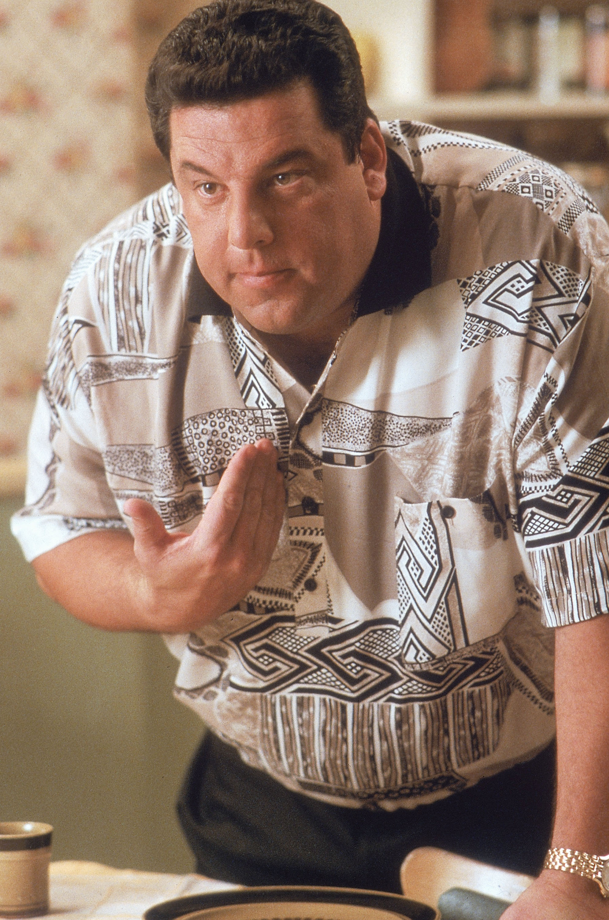Steve Schirripa in an episode of "The Sopranos" in 2001 | Source: Getty Images