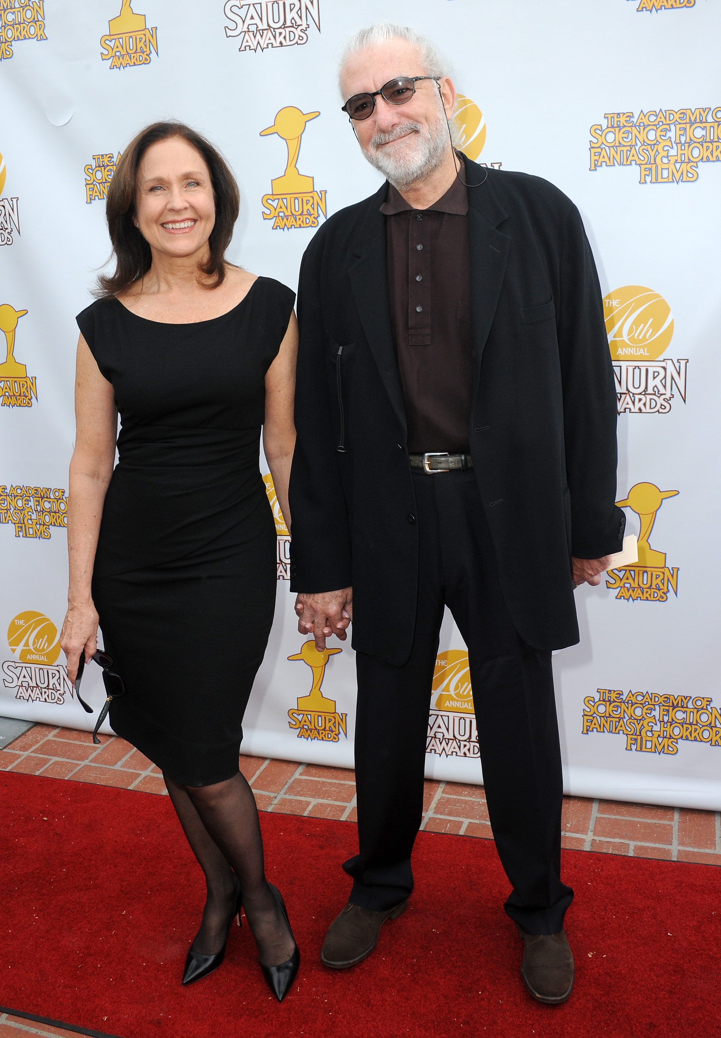 Erin Gray and Richard Hissong arrive for the 40th Annual Saturn Awards on June 26, 2014, in Burbank, California. | Source: Getty Images