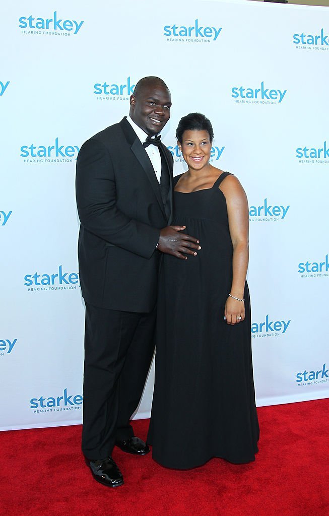 Tommie Harris and late wife Ashley at the "So The World May Hear Awards Gala" on July 24, 2011 in St. Paul, Minnesota | Photo: Getty Images