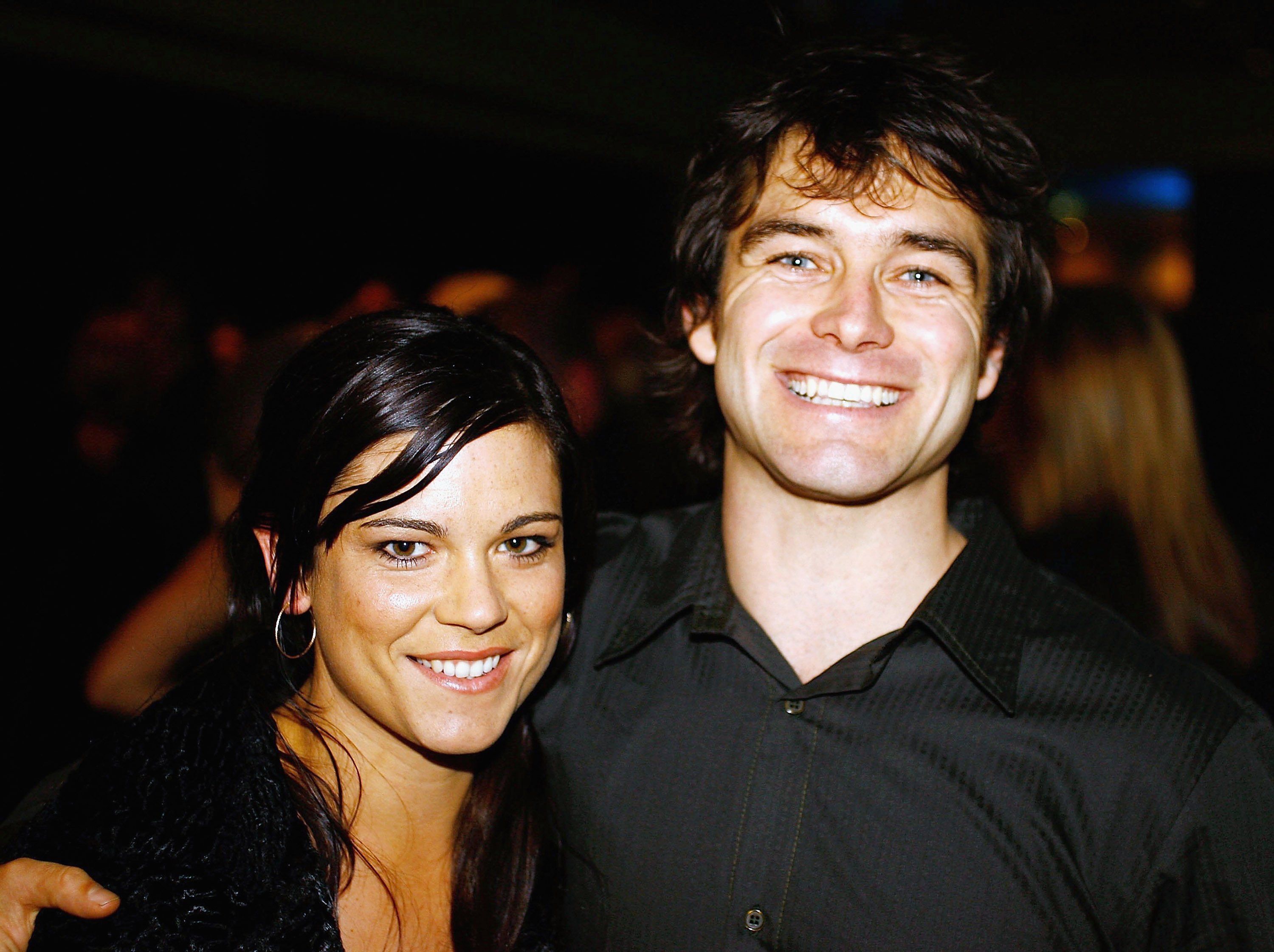 Antony Starr and Lucy McLay during the Air New Zealand Screen Awards at Sky City Theatre August 24, 2006, in Auckland, New Zealand. | Source: Getty Images