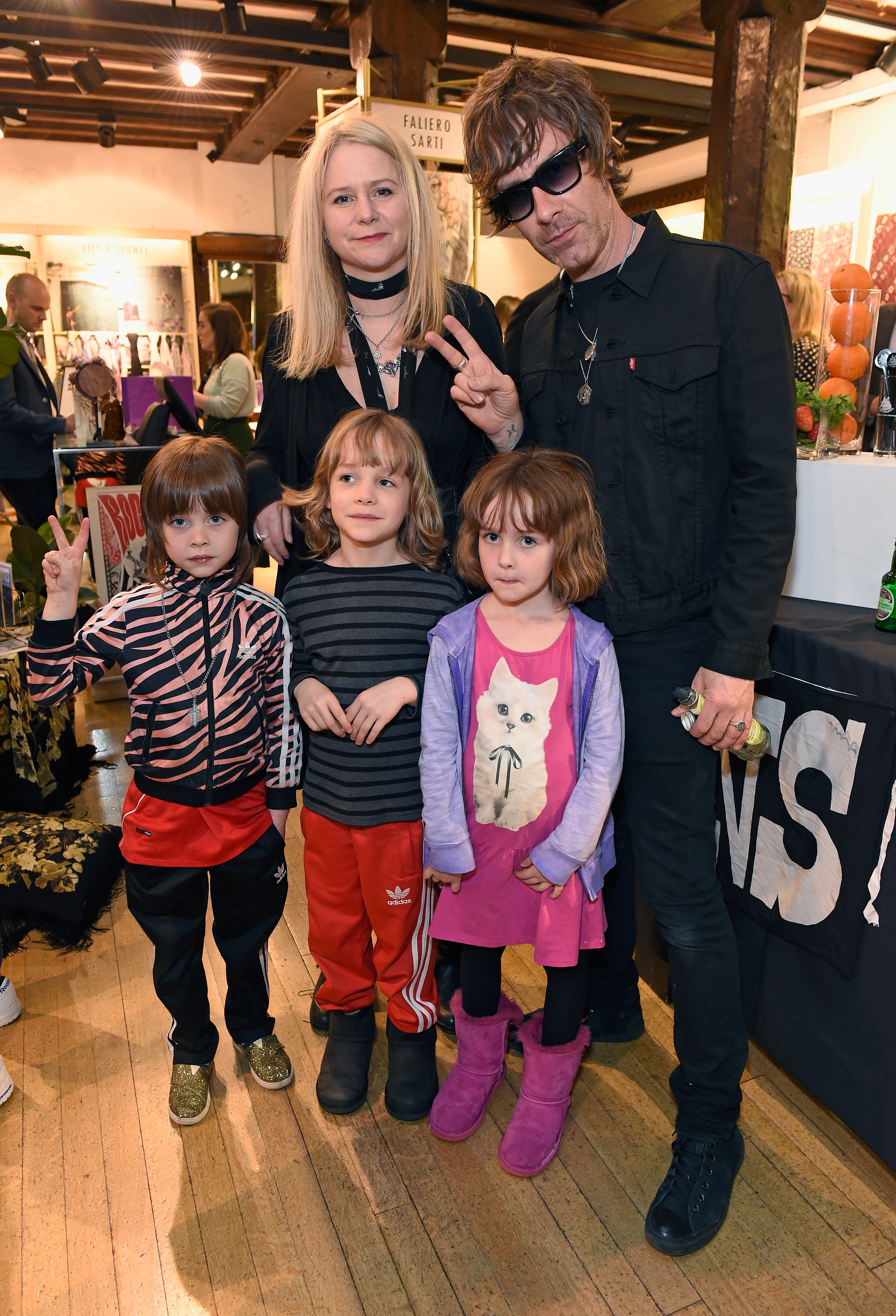 Lee Starkey, Jay, Smokey, Jackamo, and Ruby Tiger Mehler at the Rockins Happening event on June 1, 2016, in London, England | Source: Getty Images