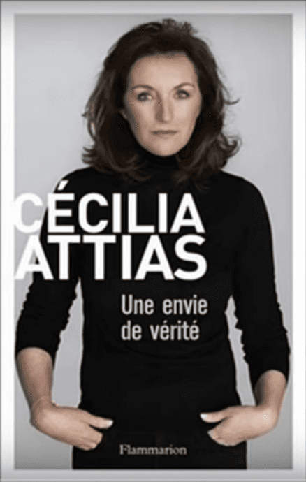 Couverture du livre de Cécilia Attias, "Une vie de vérité". | Youtube/RTS - Radio Télévision Suisse Couverture du livre de Cécilia Attias, "Une vie de vérité". | Youtube/RTS - Radio Télévision Suisse