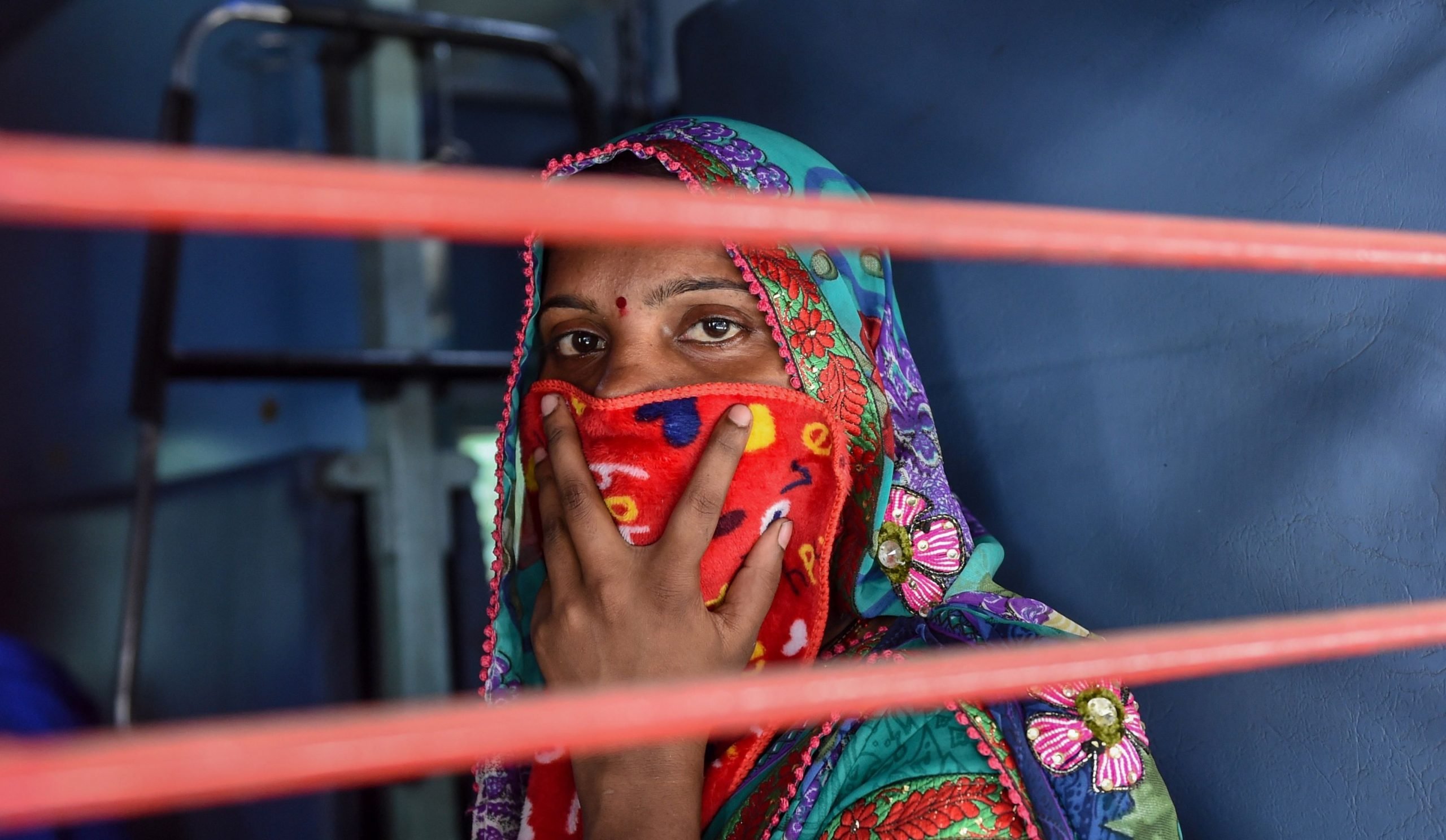 Une indienne sous assistance respiratoire | Photo : Getty Images