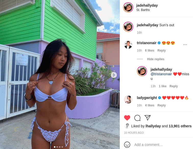 Capture d'écran | Photo : Instagram