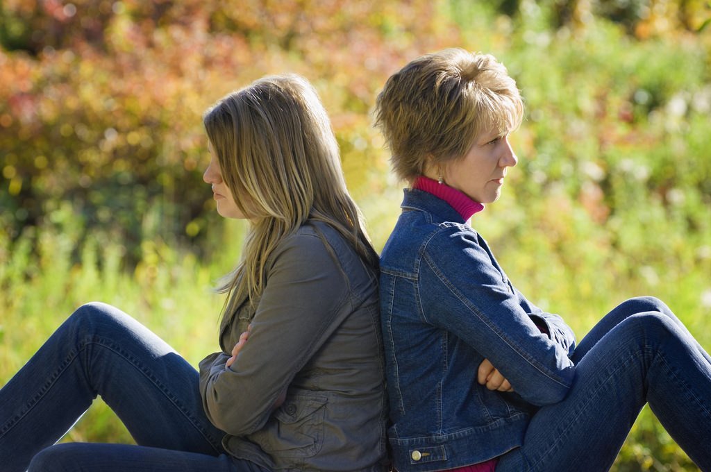 Madre molesta con hija. | Imagen: Flickr