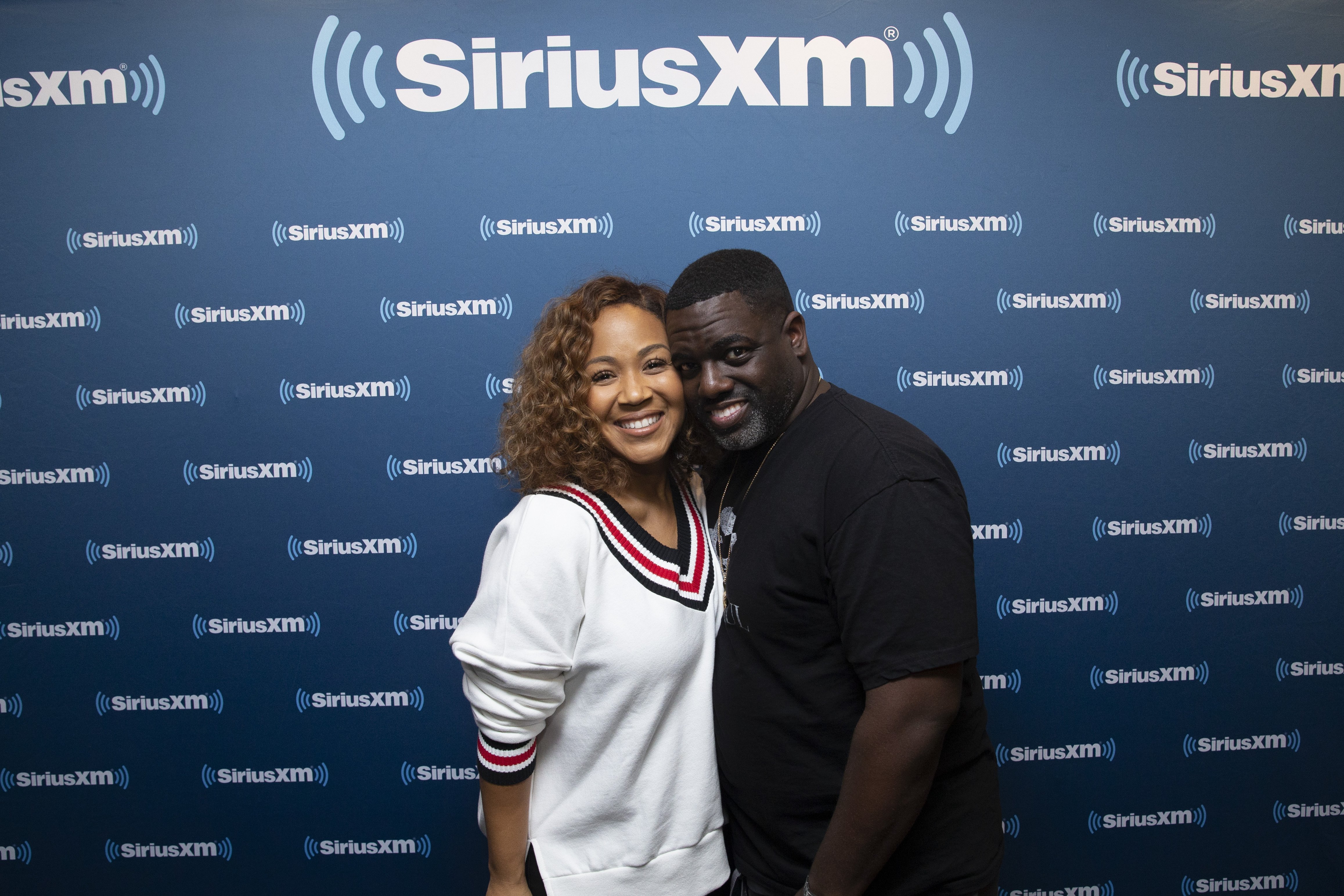 Erica & Warryn Campbell at SiriusXM Radio in Washington, DC. on Nov. 1, 2018 | Photo: Getty Images