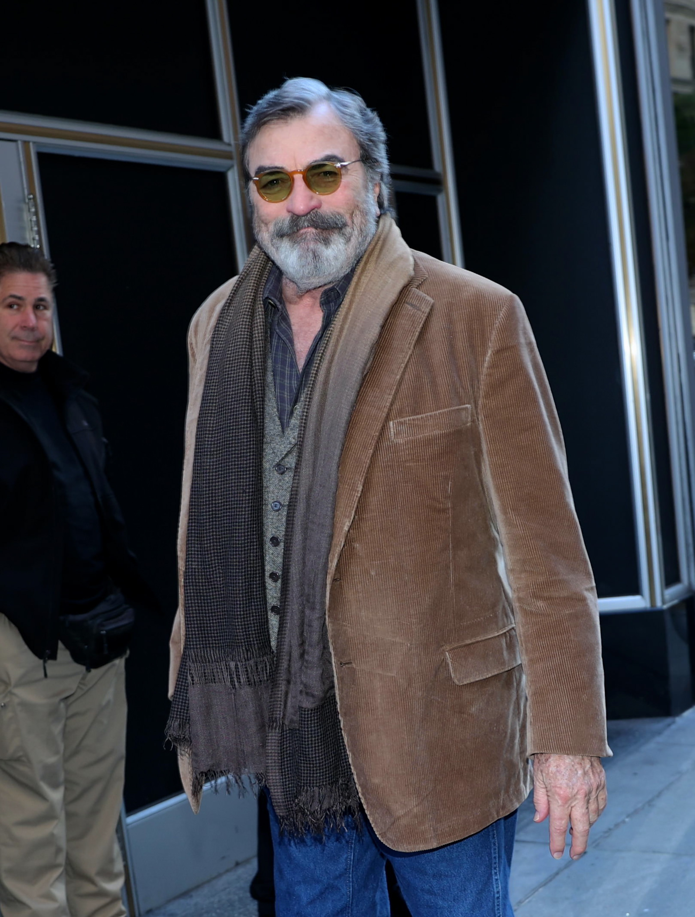 Tom Selleck pictured on October 18, 2024, in New York City. | Source: Getty Images