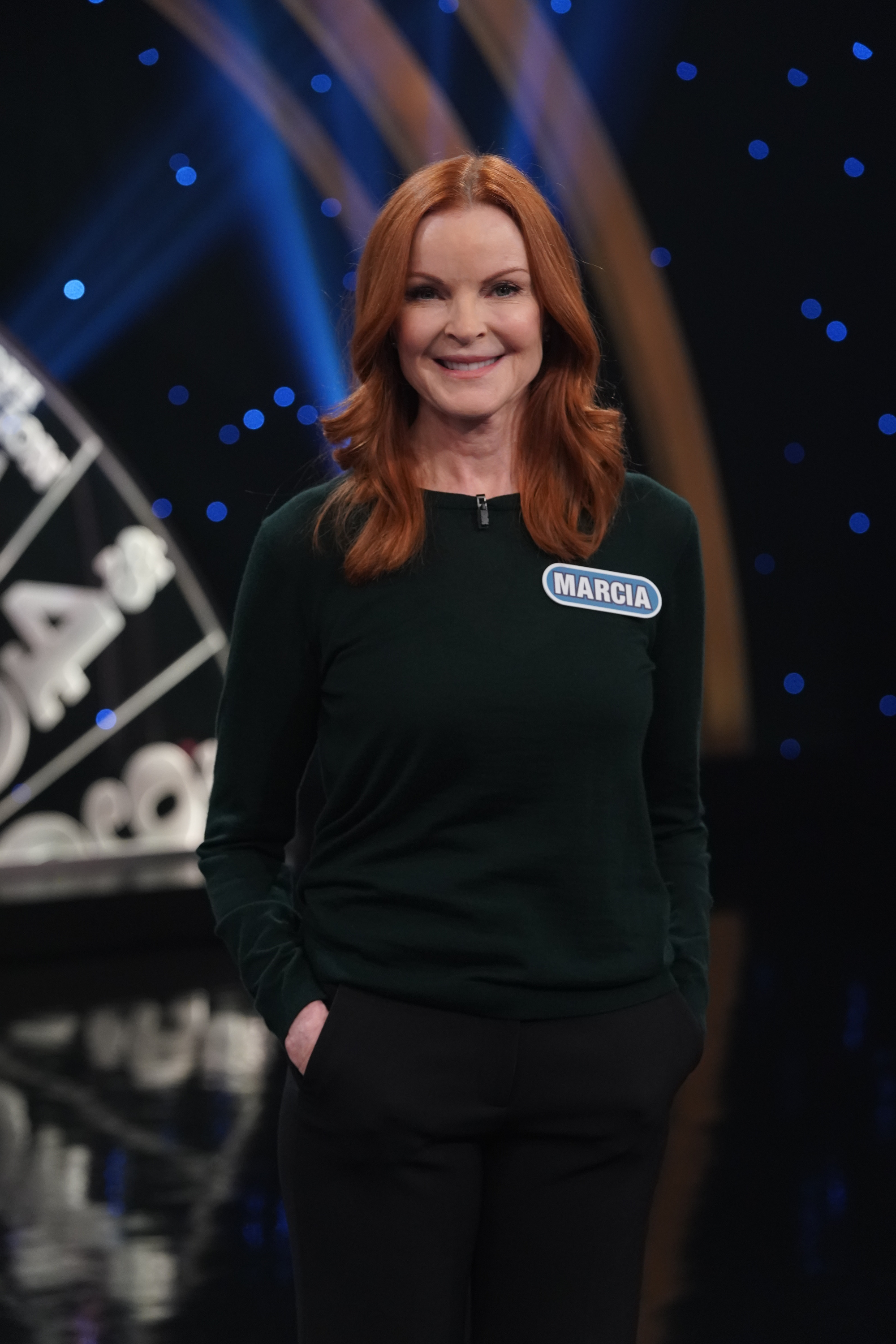Marcia Cross on "Celebrity Wheel of Fortune" on December 30, 2021. | Source: Getty Images