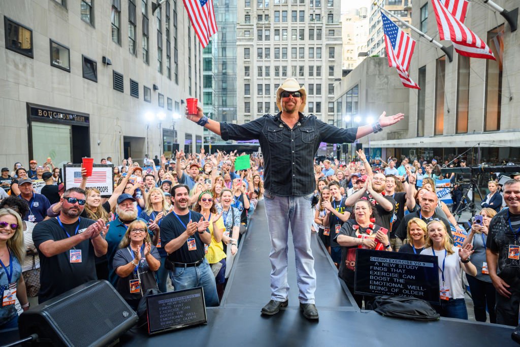 Toby Keith during a musical performance on Friday, July 5, 2019 | Photo: Getty Images