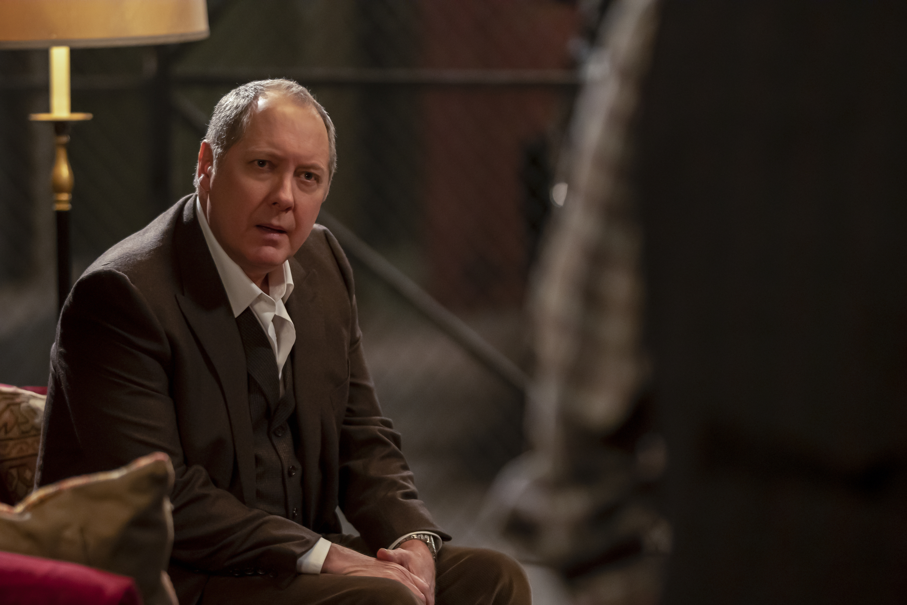 James Spader as Raymond "Red" Reddington in "The Blacklist" season 9 in 2022 | Source: Getty Images