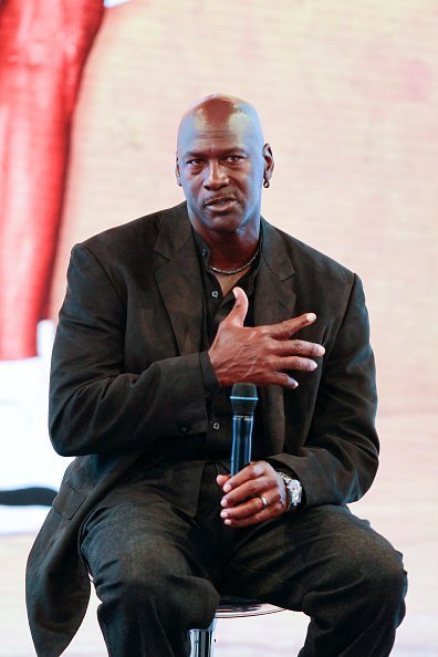 Michael Jordan au Palais de Tokyo à Paris le 12 juin 2015 à Paris, en France. | Photo: Getty Images