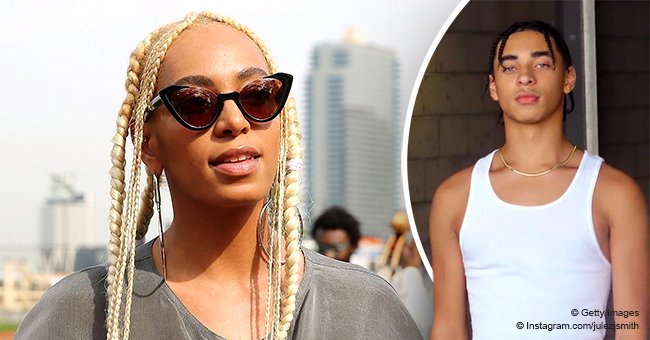 Check Out Solange Knowles' Handsome Son Julez as He Poses for Snaps in