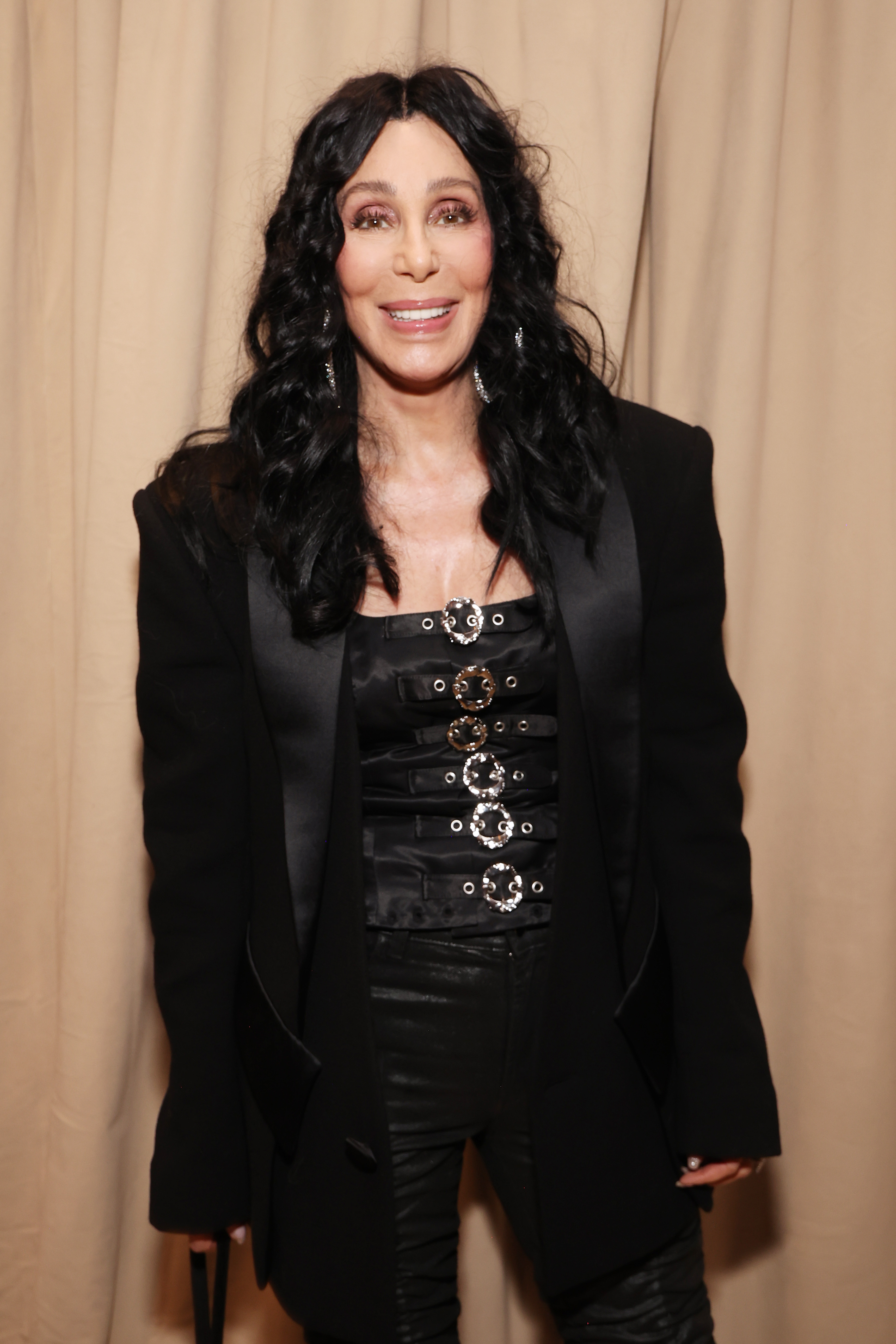 Cher at the Pre-GRAMMY Gala & GRAMMY Salute to Industry Icons Honoring Jon Platt at The Beverly Hilton on February 03, 2024 in Los Angeles, California | Source: Getty Images