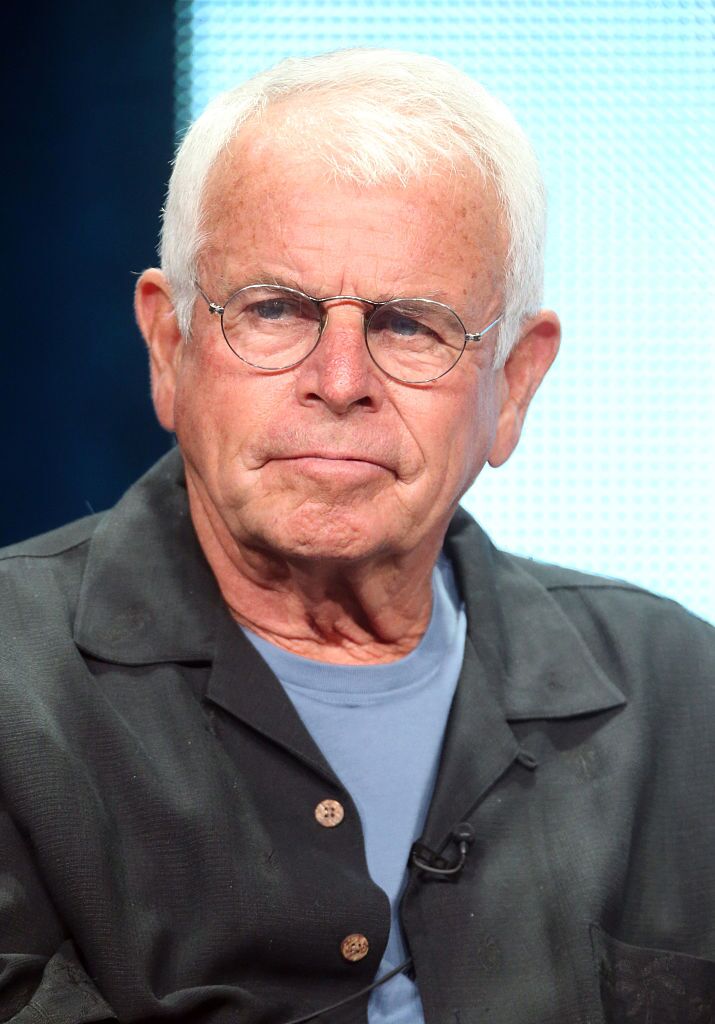 William Devane speaks onstage during 'The Grinder' panel discussion at the FOX portion of the 2015 Summer TCA Tour  | Getty Images