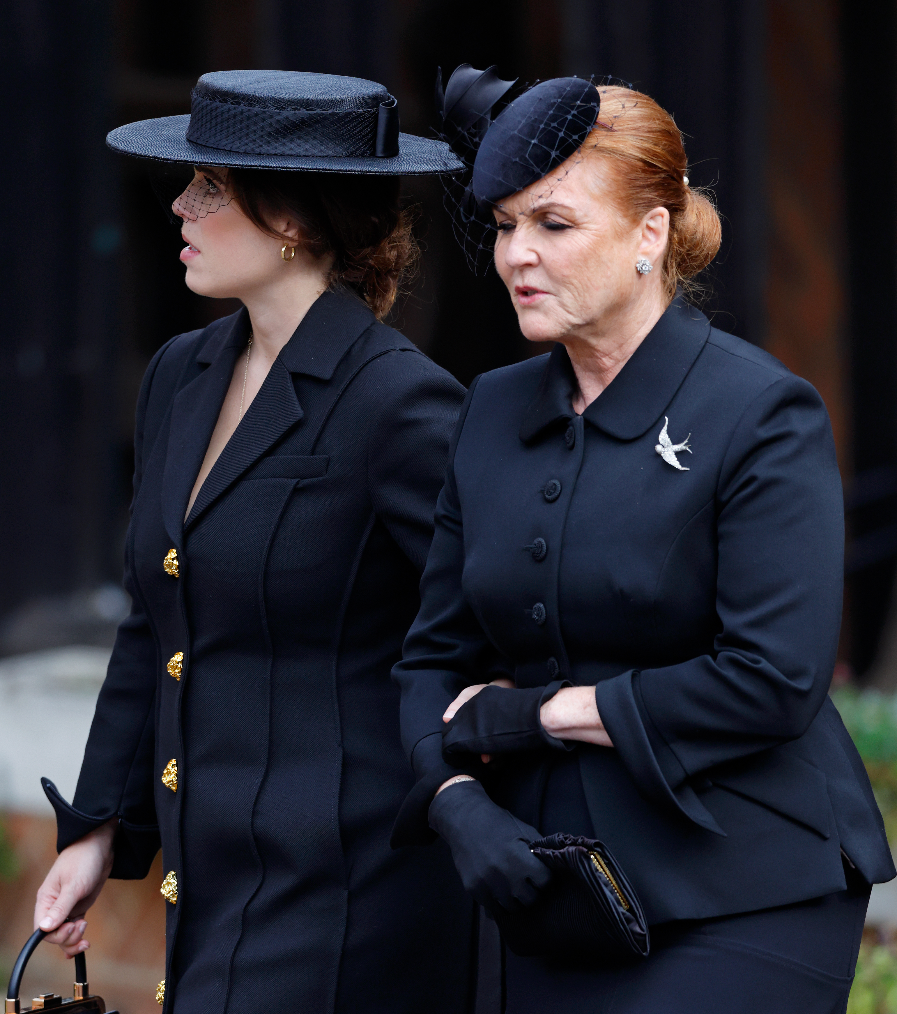 Princess Eugenie and Sarah Ferguson, Duchess of York on September 19, 2022 in Windsor, England | Source: Getty Images