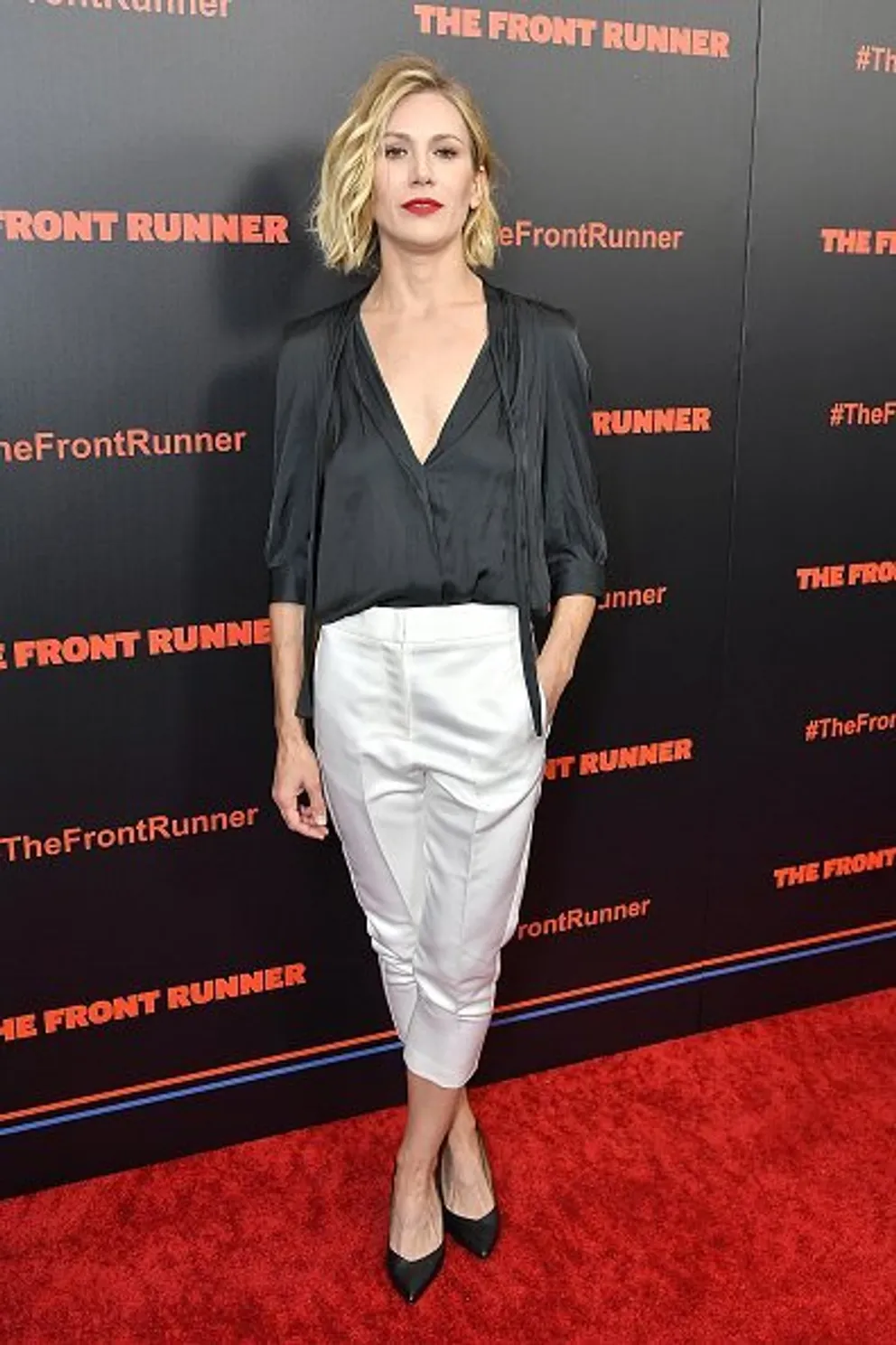 Jennifer Landon attends the New York premiere of 'The Front Runner' at the Museum of Modern Art on October 30, 2018, in New York City. | Source: Getty Images.