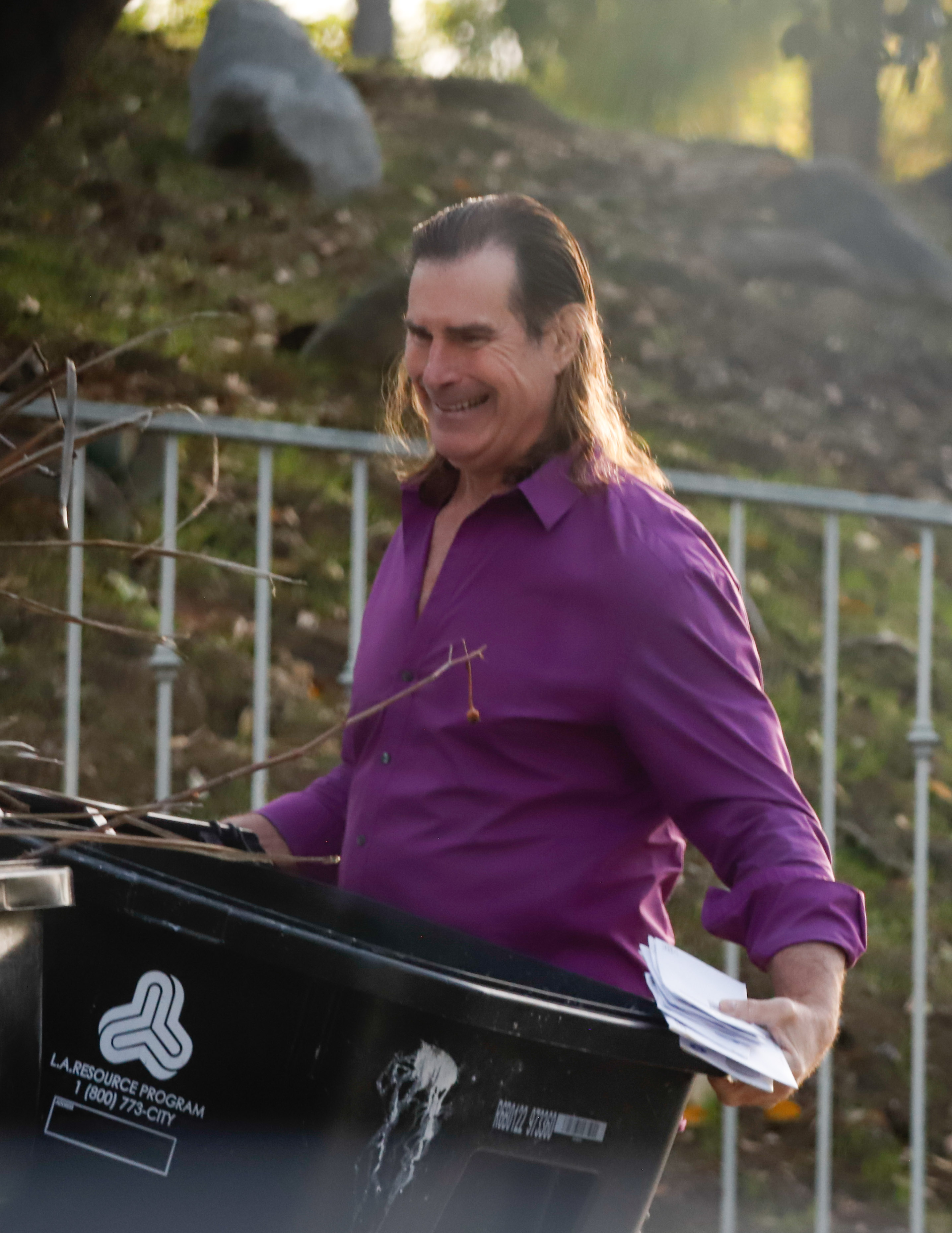 Fabio Lanzoni is seen running errands on March 7, 2025 in Los Angeles, California | Source: Getty Images