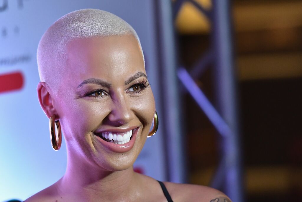 Amber Rose at an interview on “The Fallen State” with conservative Rev. Jesse Lee Peterson. Photo: Getty Images/GlobalImagesUkraine