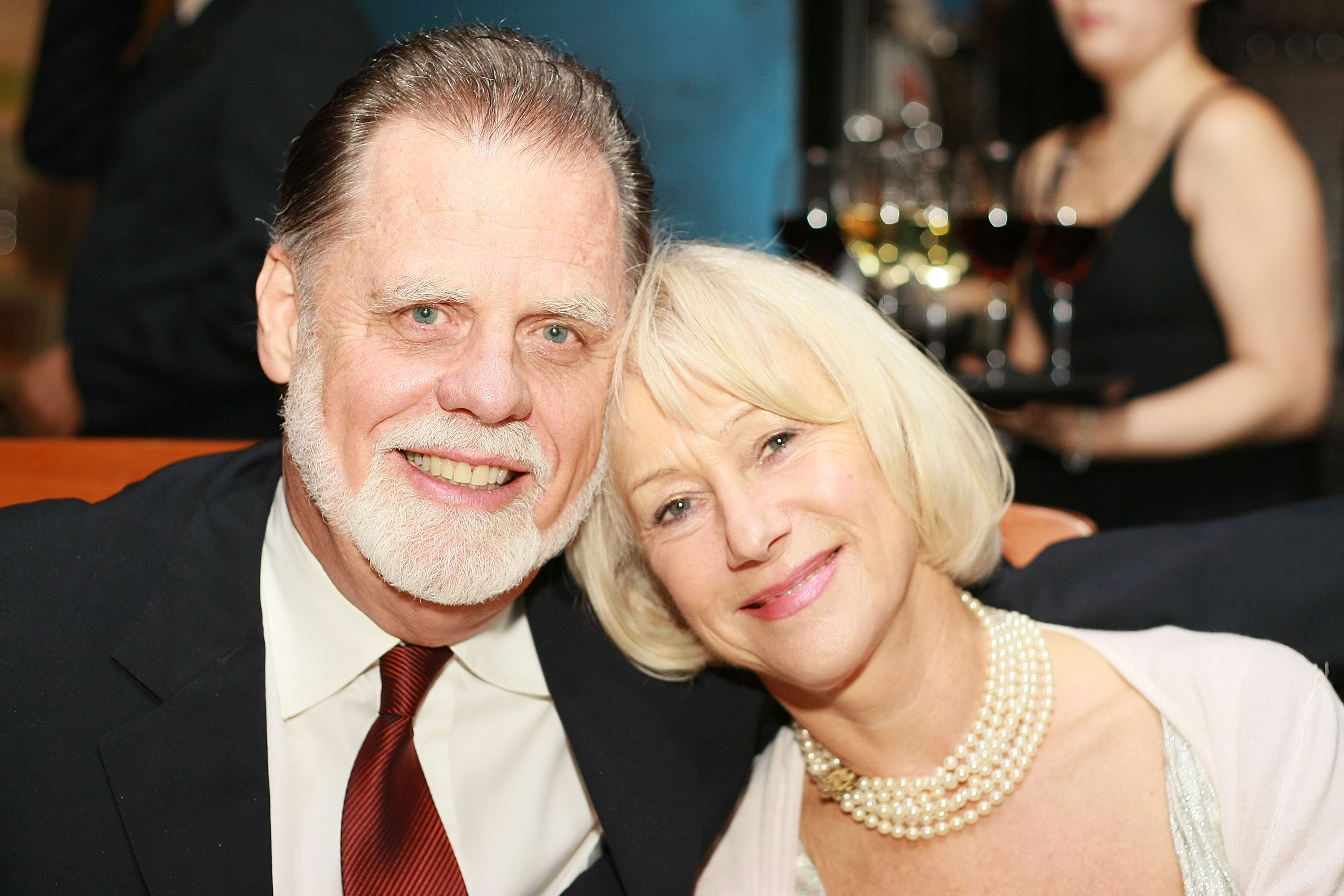 Director Taylor Hackford and Dame Helen Mirren attend the 7th Directors Guild of America Honors after-party at Nobu, on October 16, 2008, in New York City. | Source: Getty Images