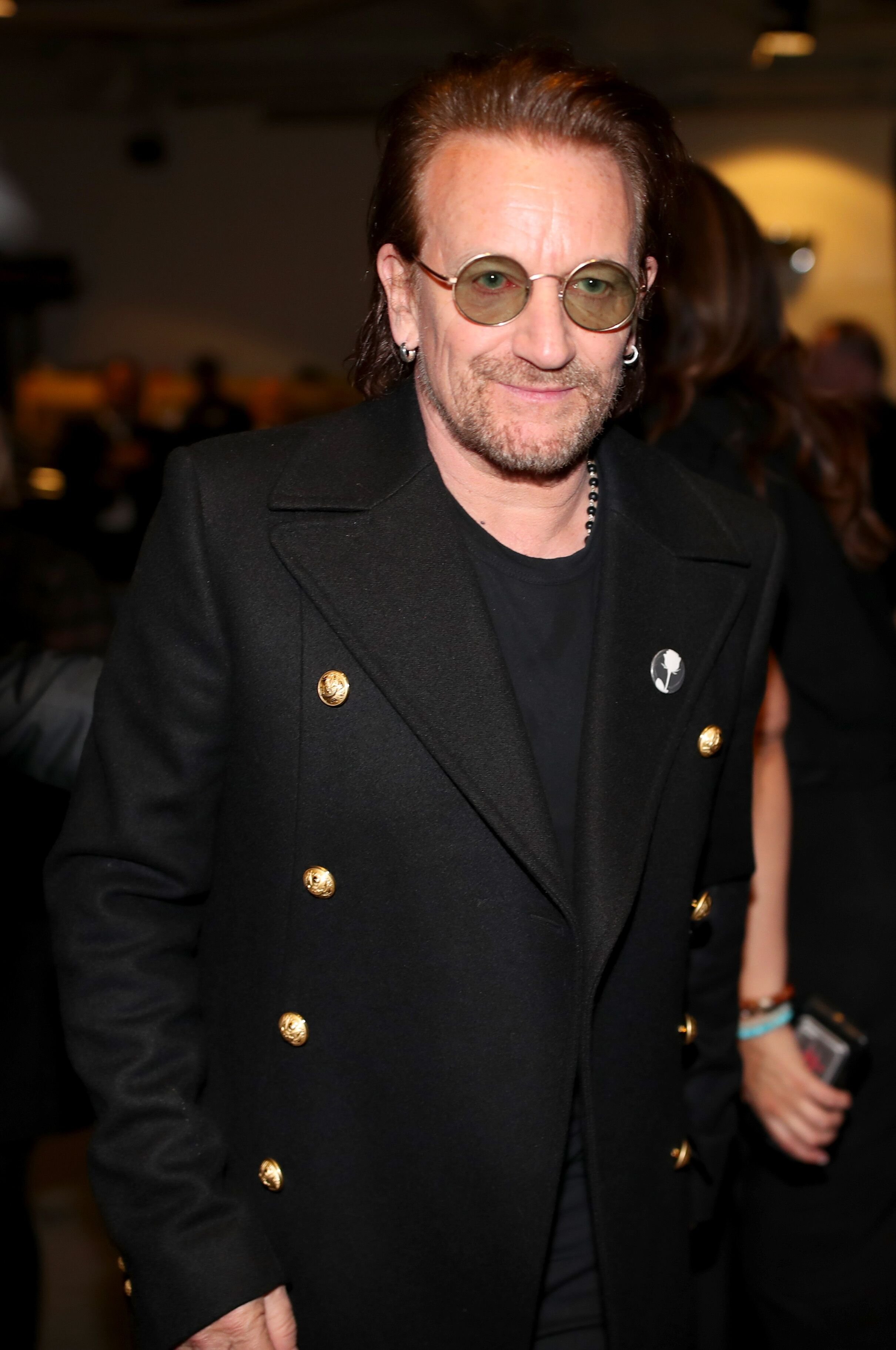 Recording artist Bono of U2 attends the 60th Annual GRAMMY Awards at Madison Square Garden on January 28, 2018 | Photo: Getty Images
