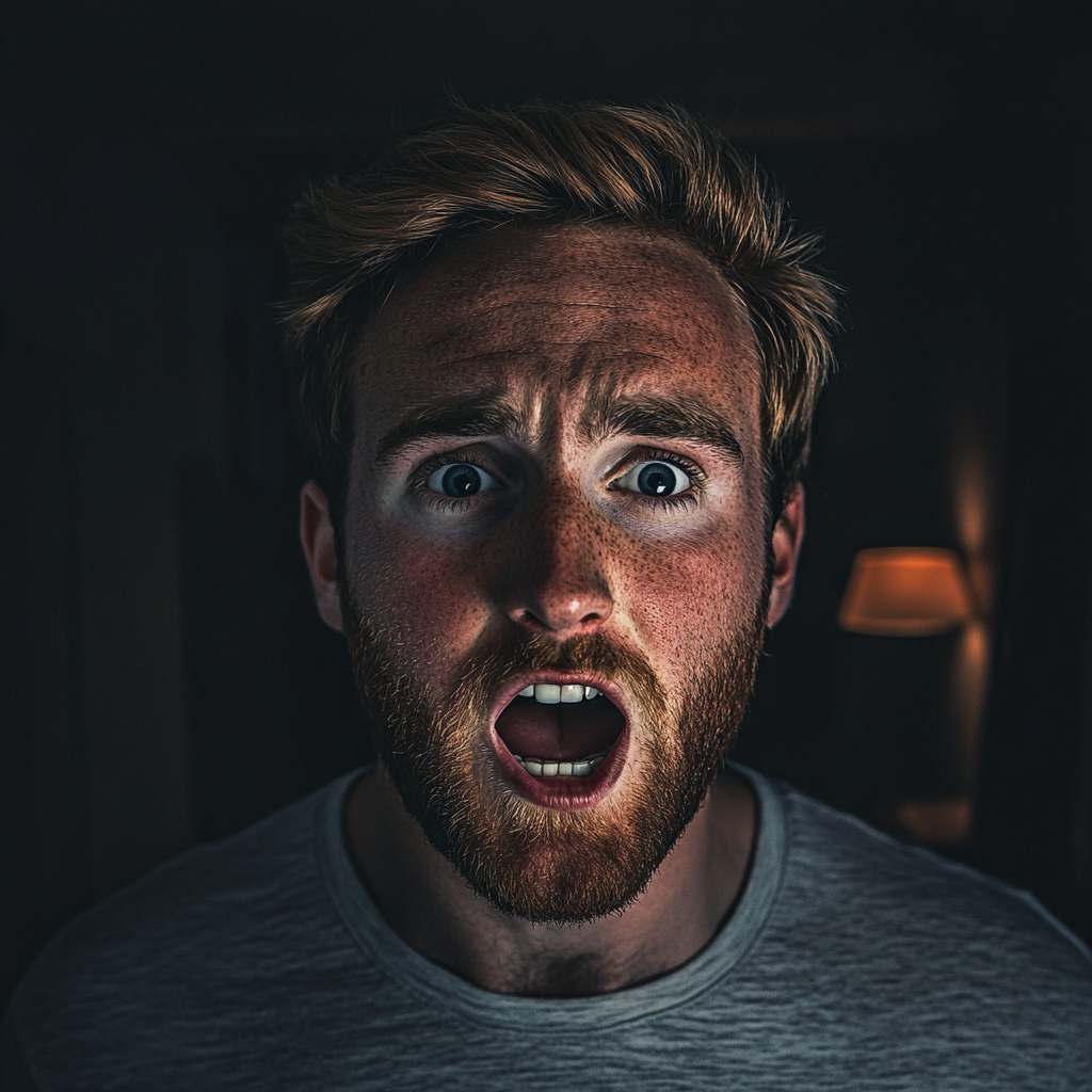 An utterly shocked man | Source: Midjourney