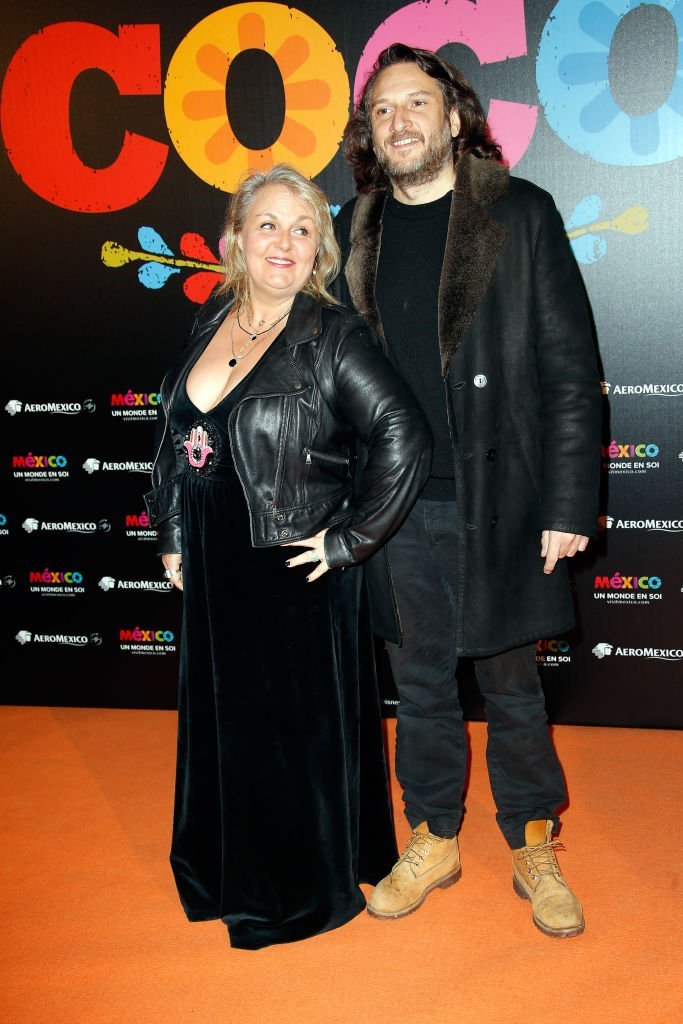 Valére DAmidot et son compagnon Regis Viogea le 14 novembre 2017 à Paris. l Source : Getty Images