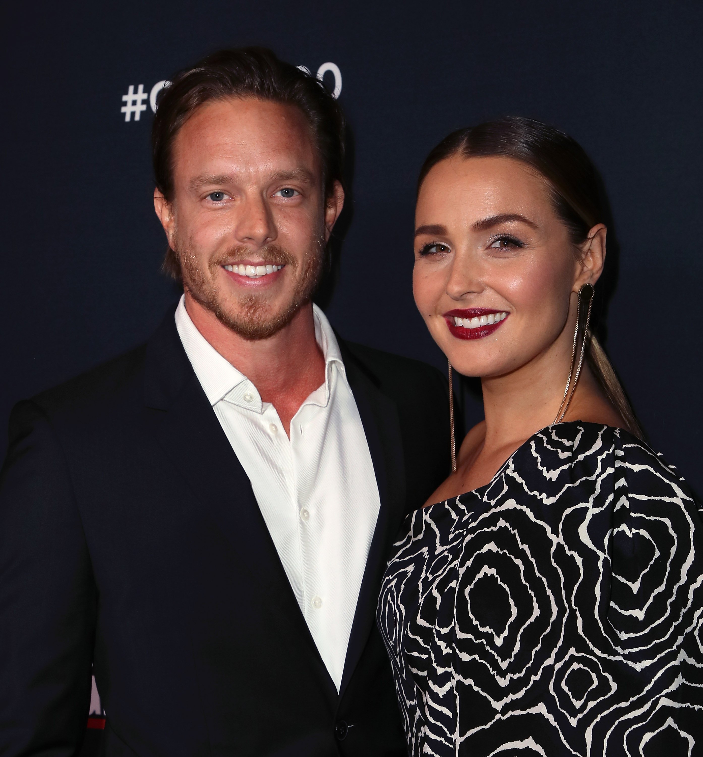 Matthew Alan and Camilla Luddington at the 300th episode celebration for ABC's "Grey's Anatomy" in 2017 in Los Angeles, California. | Source: Getty Images