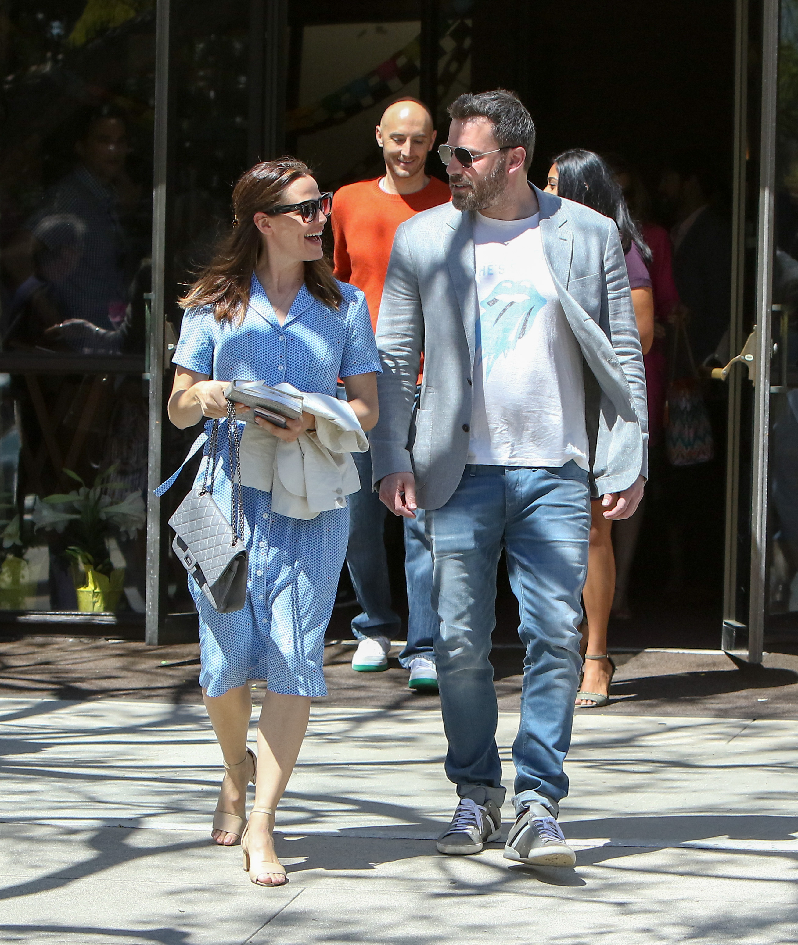 Jennifer Garner and Ben Affleck spotted in Los Angeles, California on April 16, 2017 | Source: Getty Images