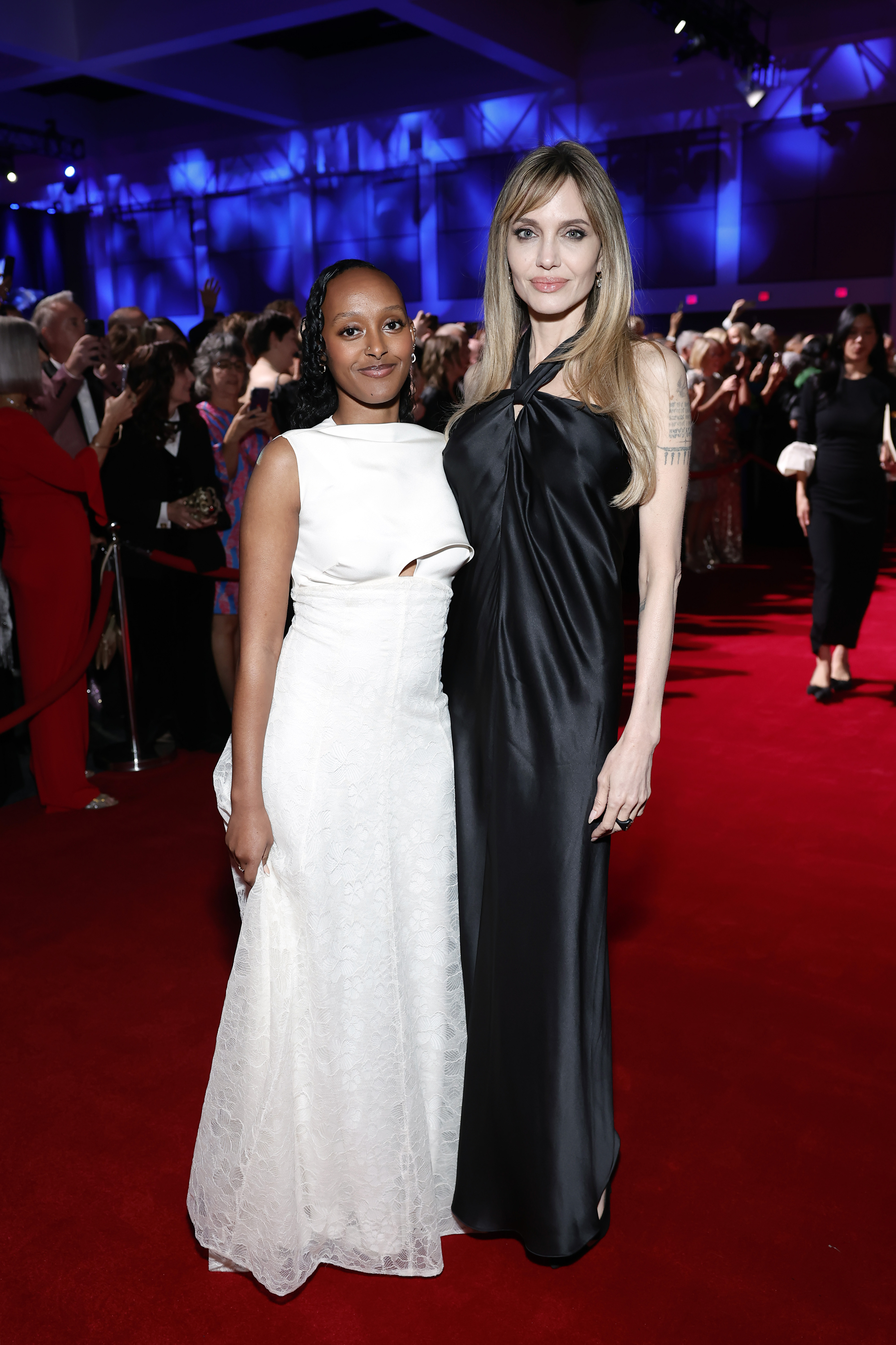 Zahara and Angelina Jolie attend the 36th Annual Palm Springs International Film Awards on January 3, 2025 | Source: Getty Images