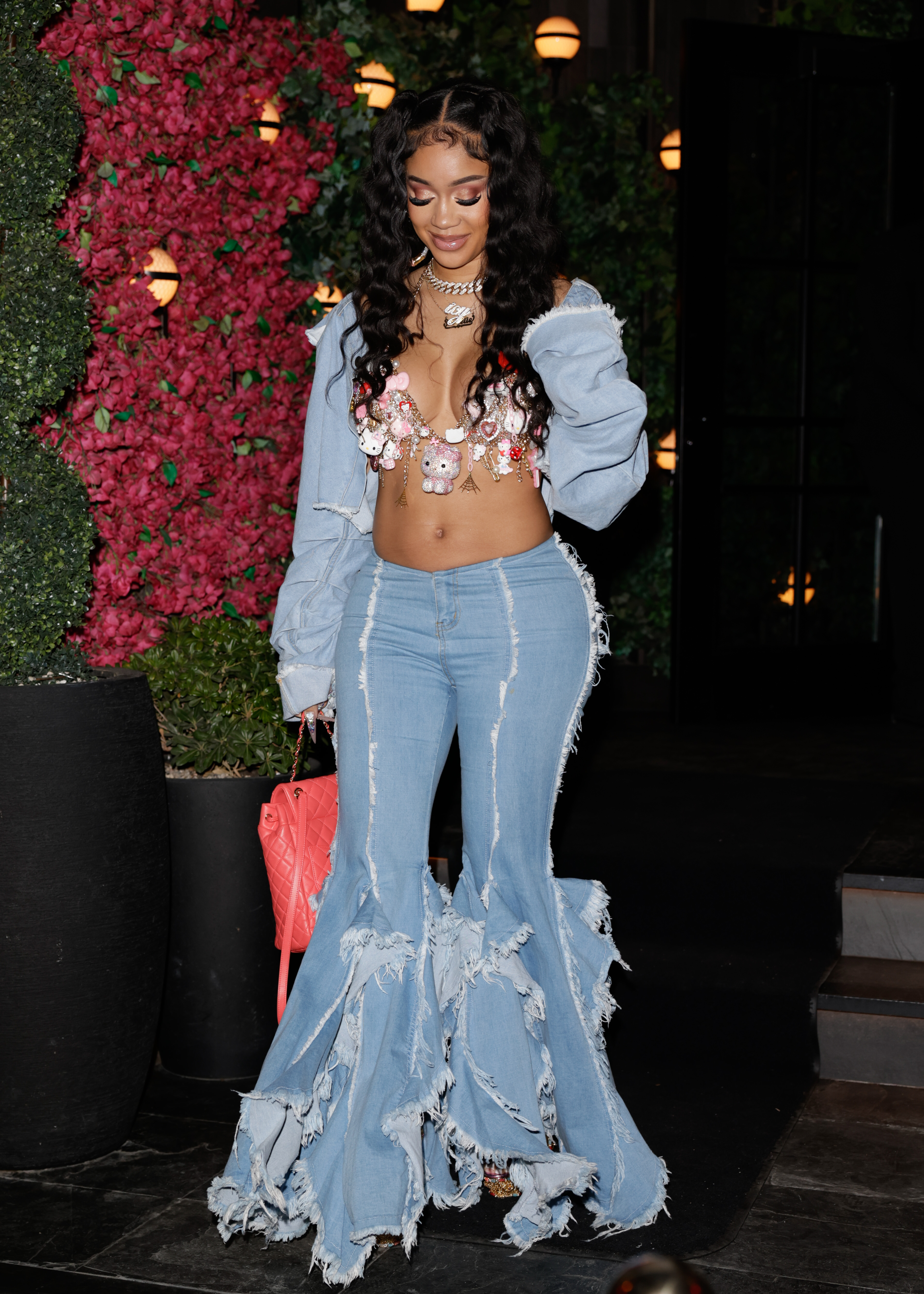 Saweetie is seen on March 23, 2023, in Los Angeles, California. | Source: Getty Images