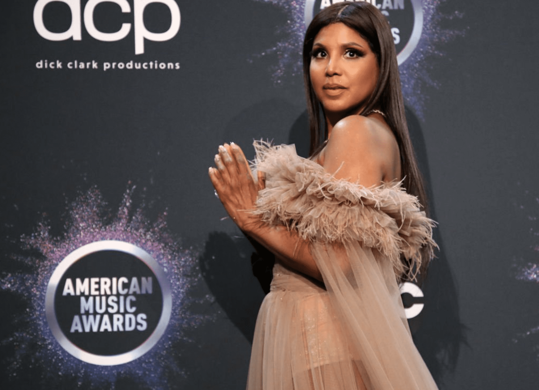 Toni Braxton at the 2019 American Music Awards at Microsoft Theater on November 24, 2019 in Los Angeles, California. | Source: Getty Images
