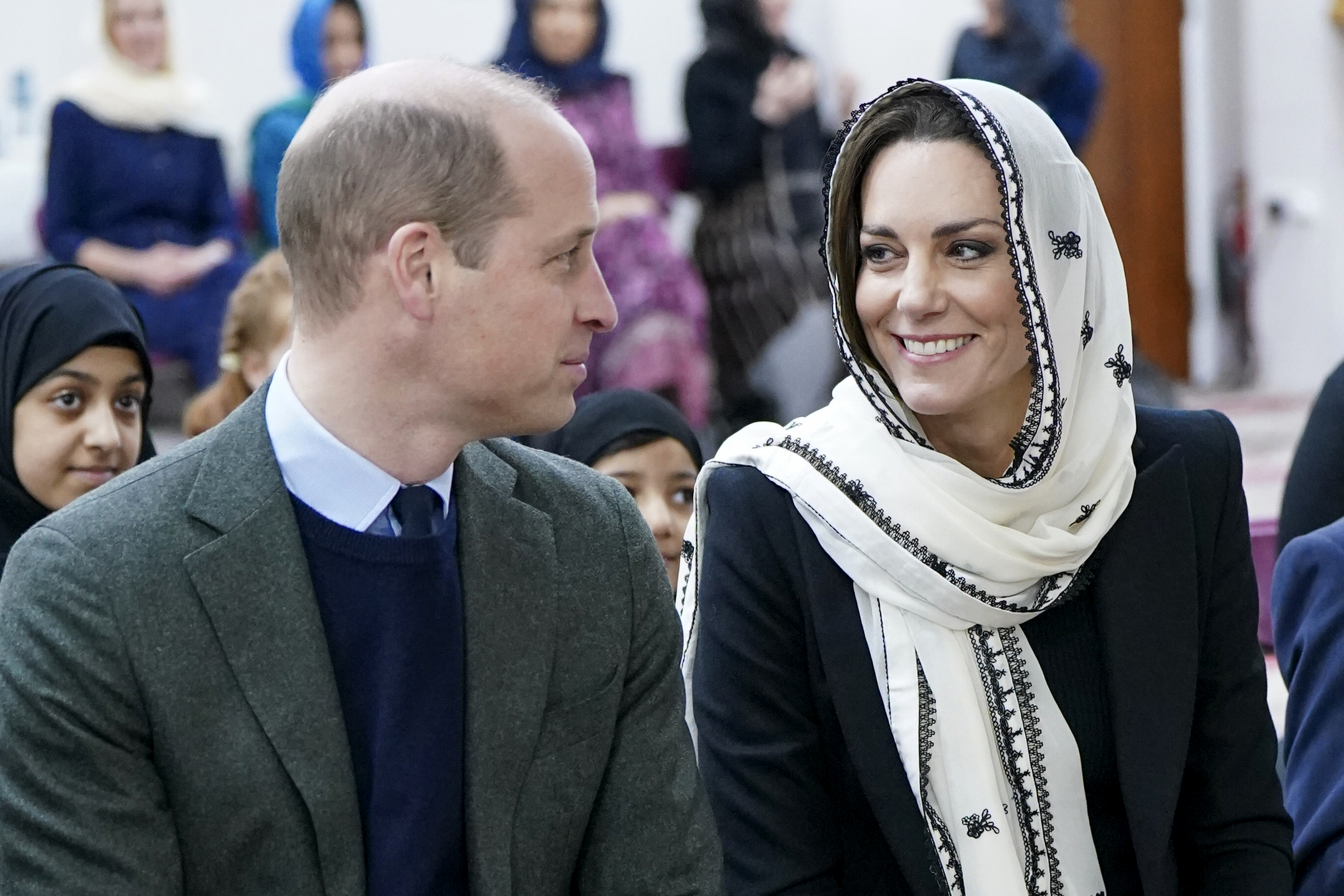 Prince William and Kate Middleton visit Hayes Muslim Centre on March 9, 2023 in Hayes, England. | Source: Getty Images