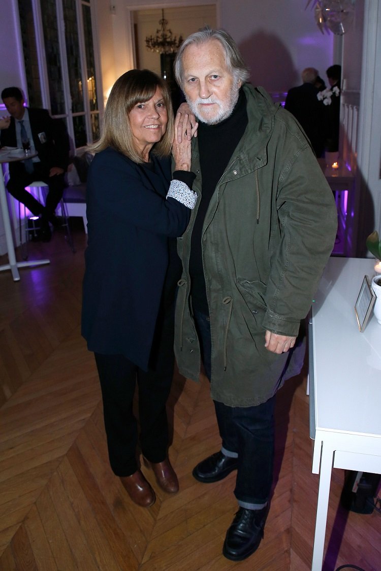 La chanteuse Chantal Goya et son mari Jean-Jacques Debout assistent au Dîner après le spectacle de Sylvie Vartan à l'Olympia, le 16 septembre 2017 à Paris, en France. | Photo : Getty Images