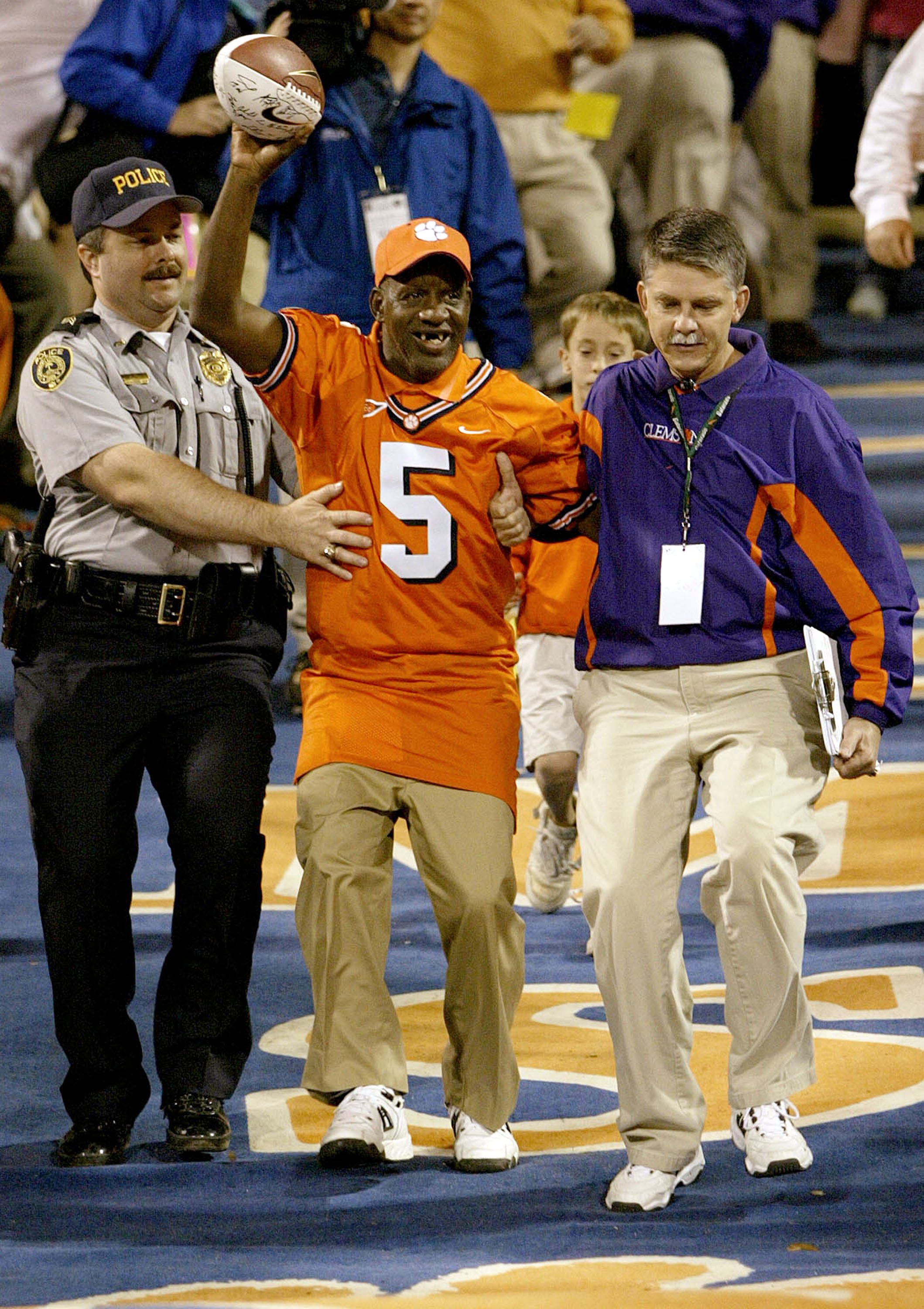 James Robert "Radio" Kennedy entering the stadium before the start of the game between the Florida State Seminoles and the Clemson Tigers at Memorial Stadium in Clemson, South Carolina | Photo: Craig Jones/Getty Images