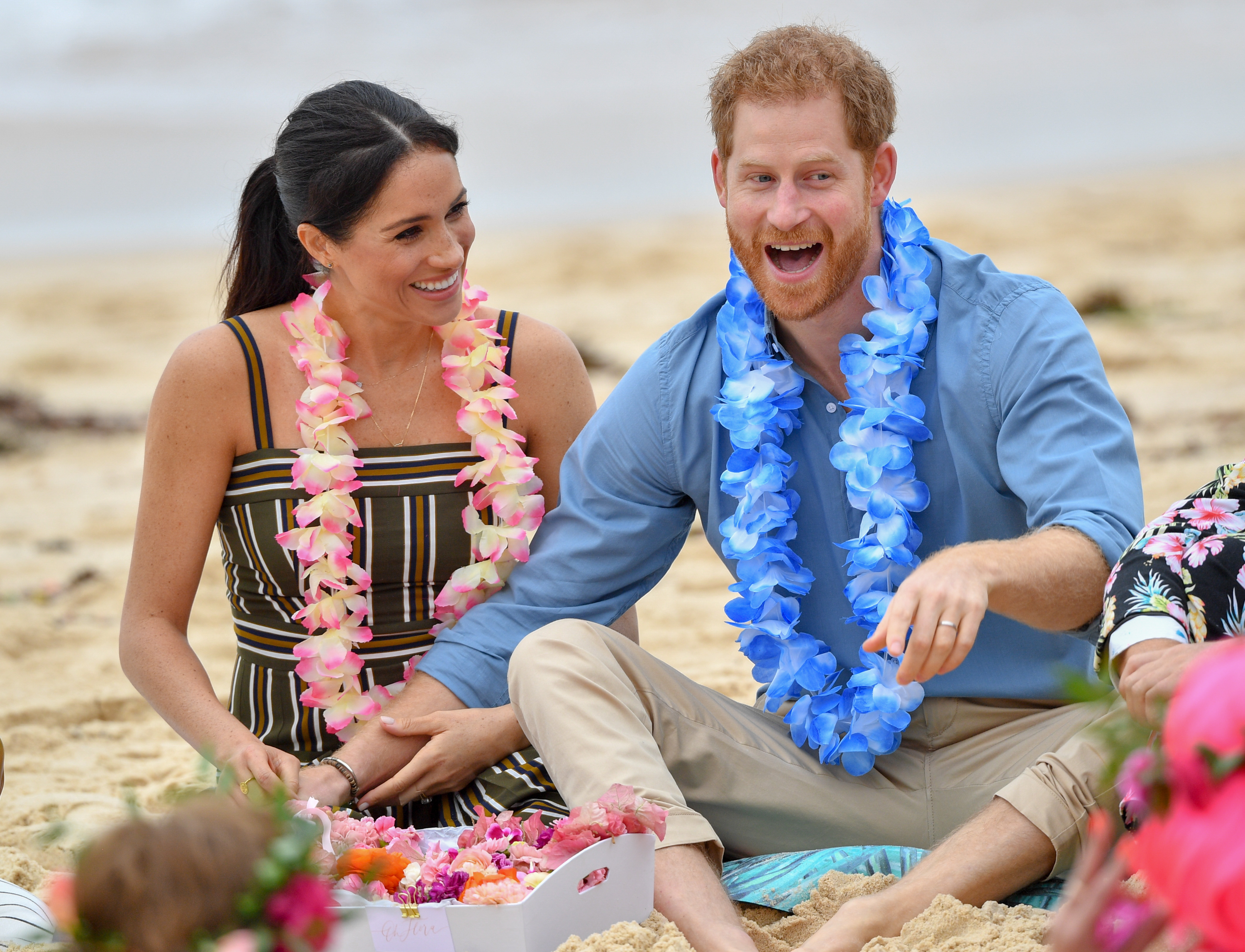 Prince Harry and Meghan on October 19, 2018 in Sydney, Australia. | Source: Getty Images