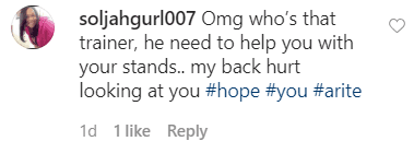 Fan comment on Todd Tucker's Instagram post | Source: Instagram/Todd167