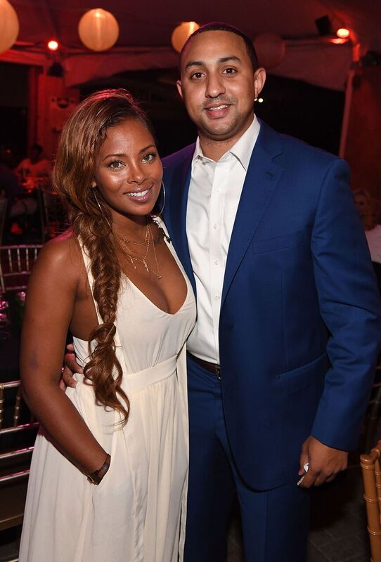 Eva Marcille and Michael T. Sterling at an event | Source: Getty Images/GlobalImagesUkraine