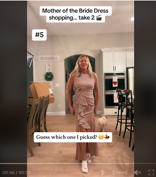Stacey D's other gown | Source:Tiktok/@stacydsellsmohomes