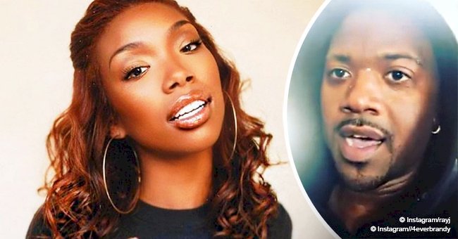 Brandy fires back at fan who slammed brother Ray J's music in recent post