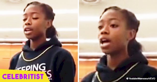 14-year-old girl sounds like Whitney Houston while performing her hit song