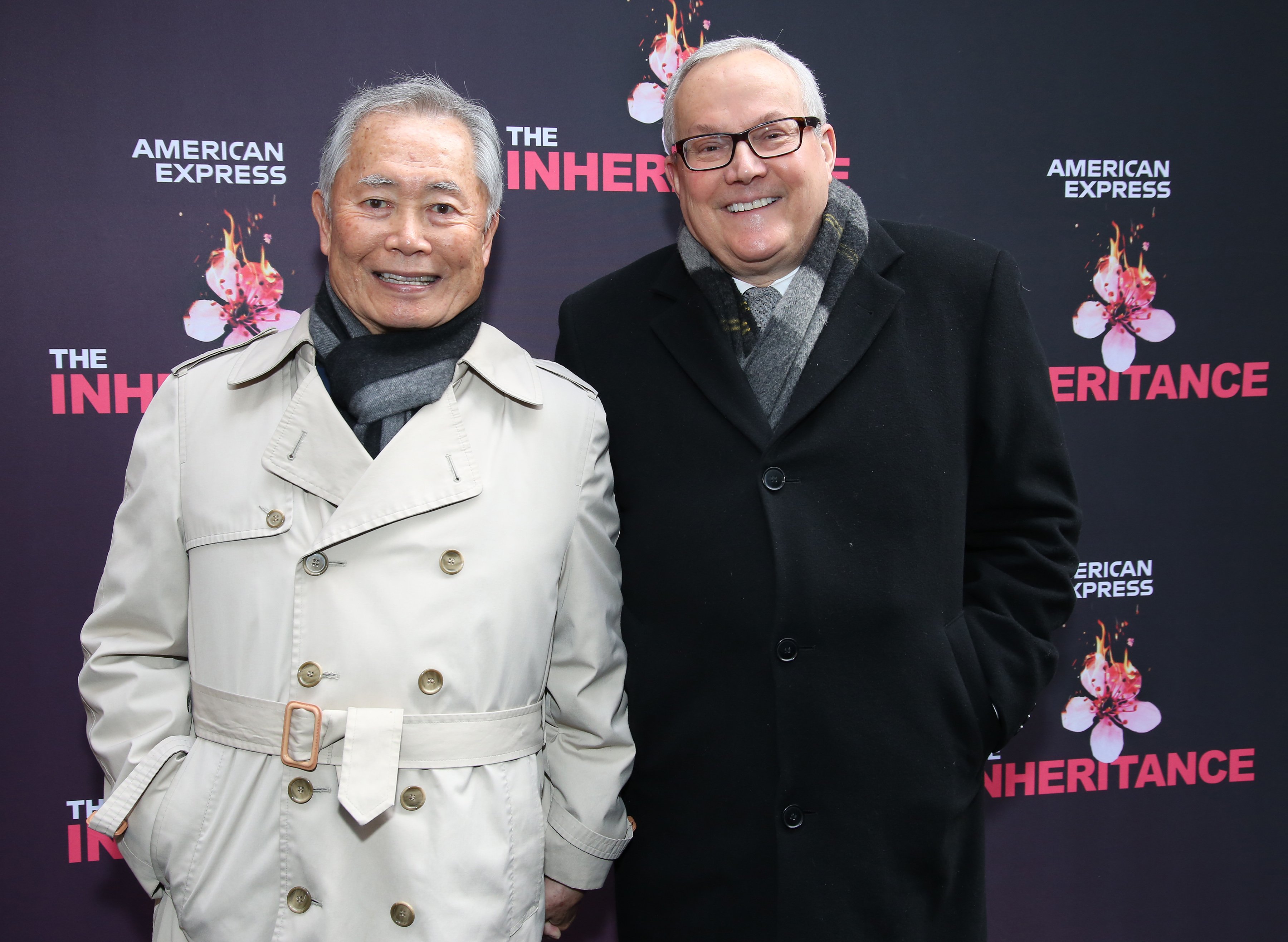 George Takei and Brad Altman at the New York opening night performance of "The Inheritance" on November 17, 2019 | Source: Getty Images