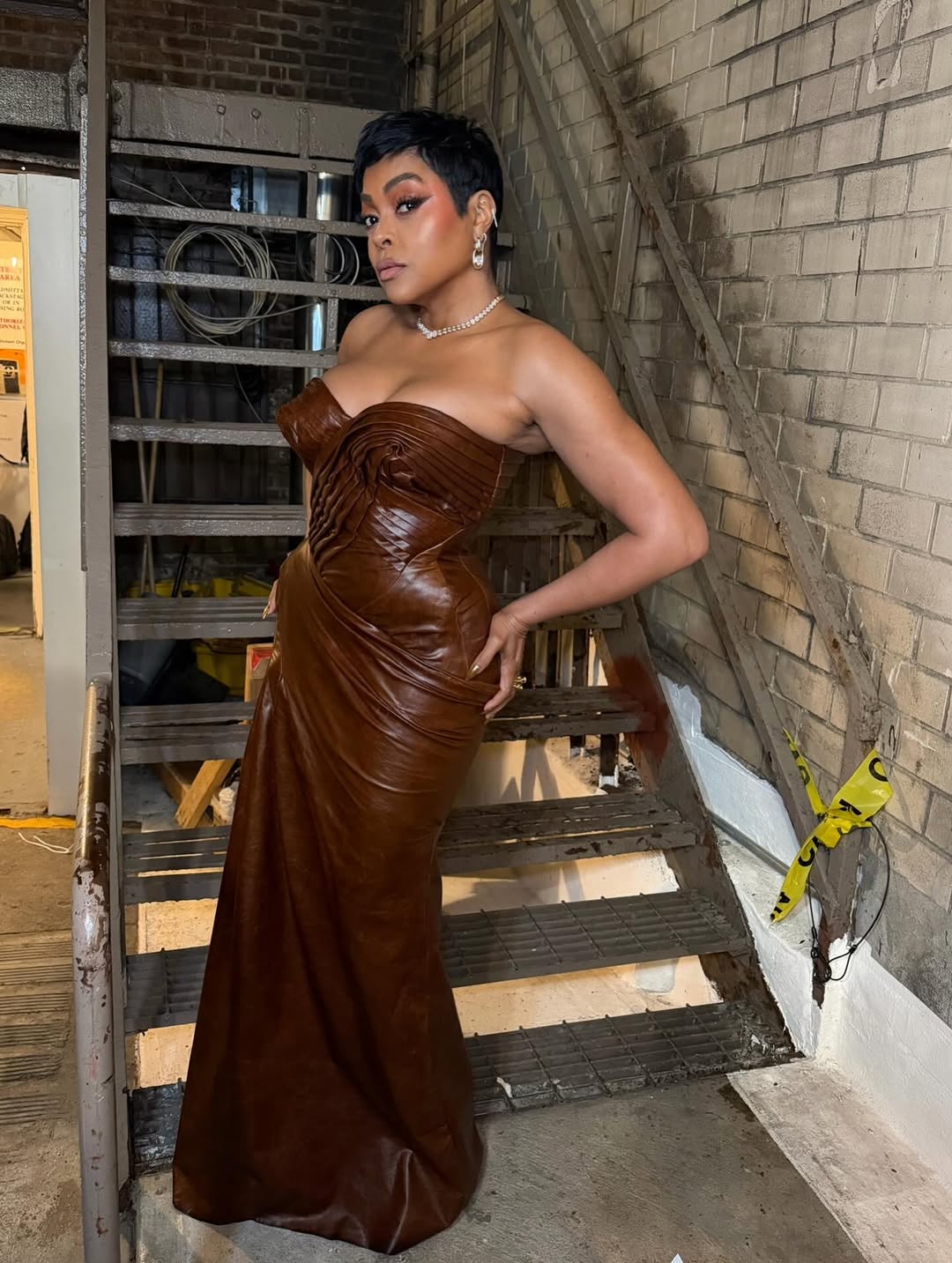 Taraji P. Henson posing for a photo, posted on April 25, 2026. | Source: Instagram/tarajiphenson