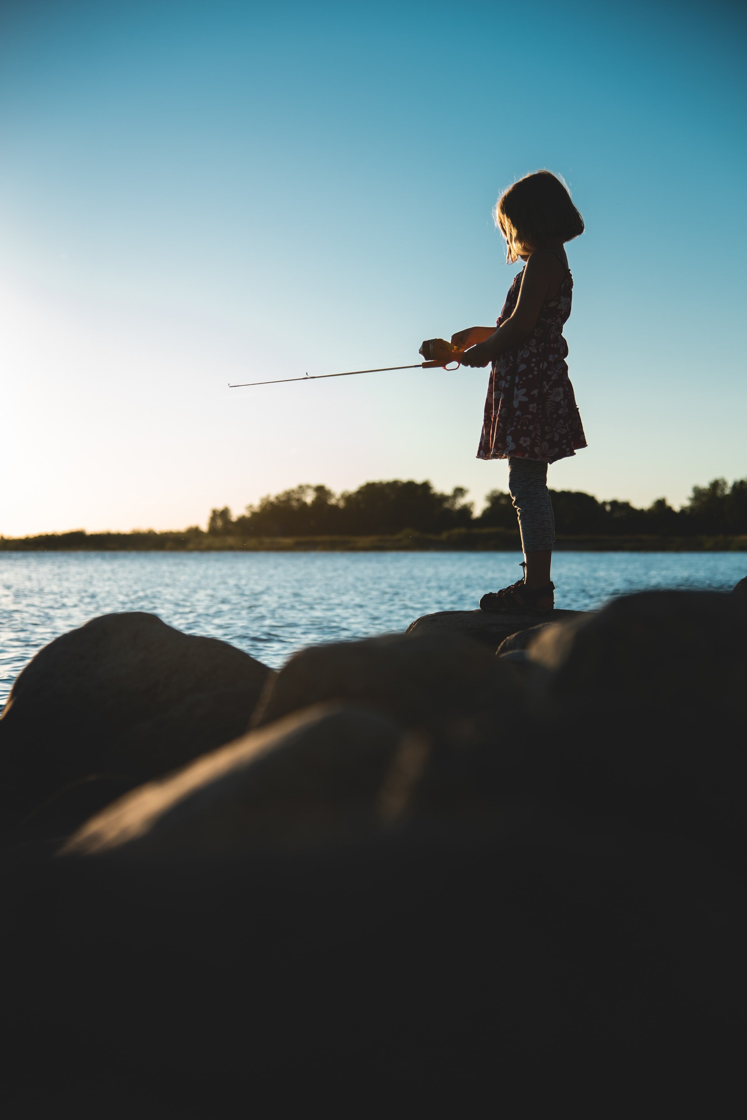 Don taught May how to fish and hunt. | Source: Unsplash