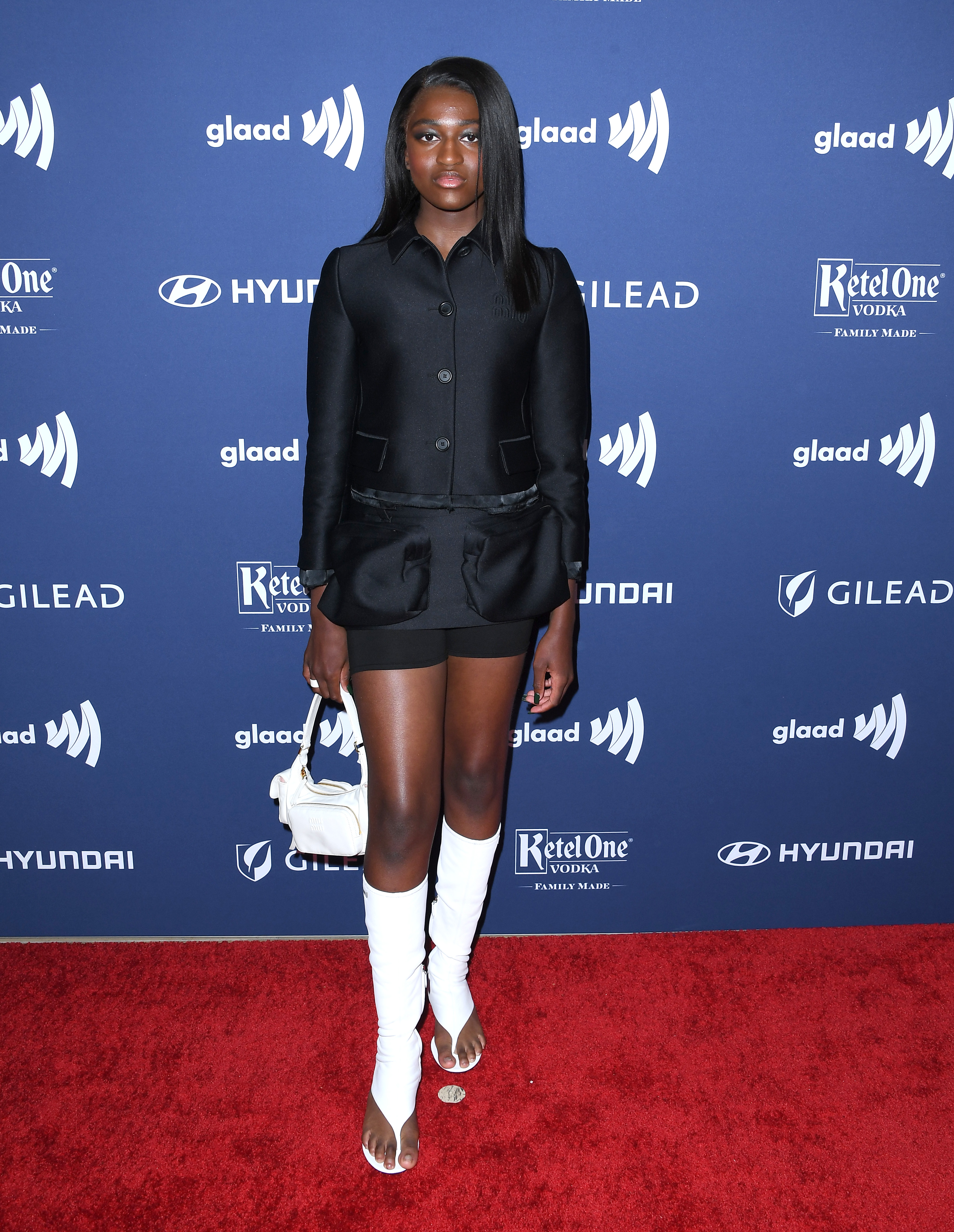 Zaya Wade arrives at the 34th Annual GLAAD Media Awards Los Angeles at The Beverly Hilton on March 30, 2023 in Beverly Hills, California | Source: Getty Images