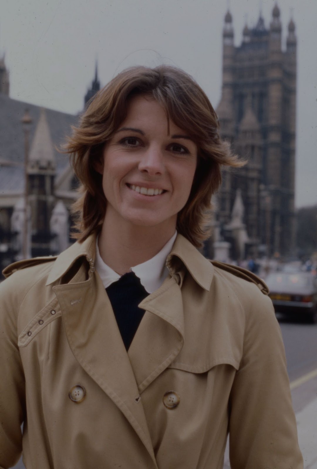 Susan Saint James on the set of "SOS Titanic" in 1979.  | Source: Getty Images